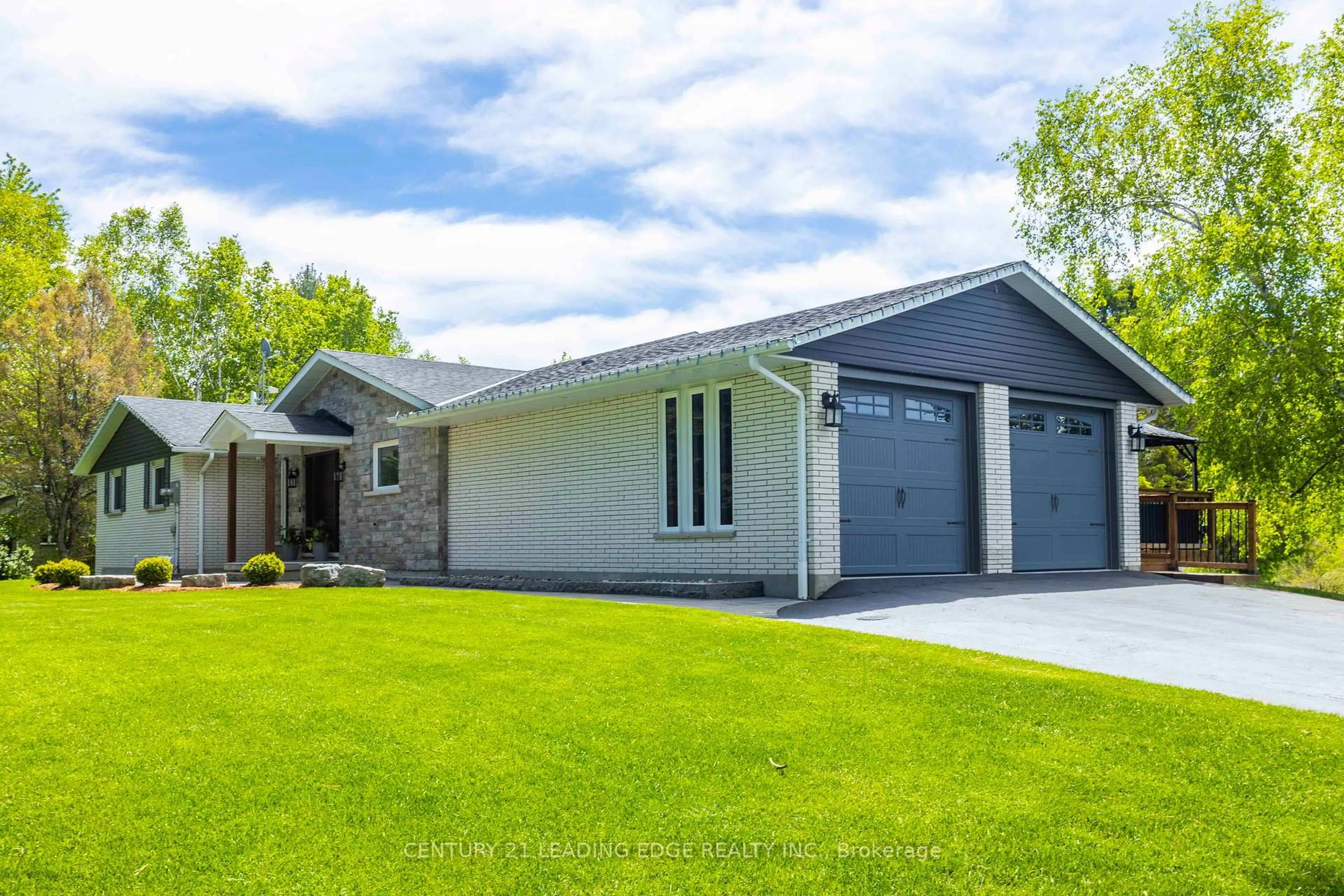 Home with vinyl exterior material, street for 835 Brawley Rd, Whitby Ontario L1M 1M5