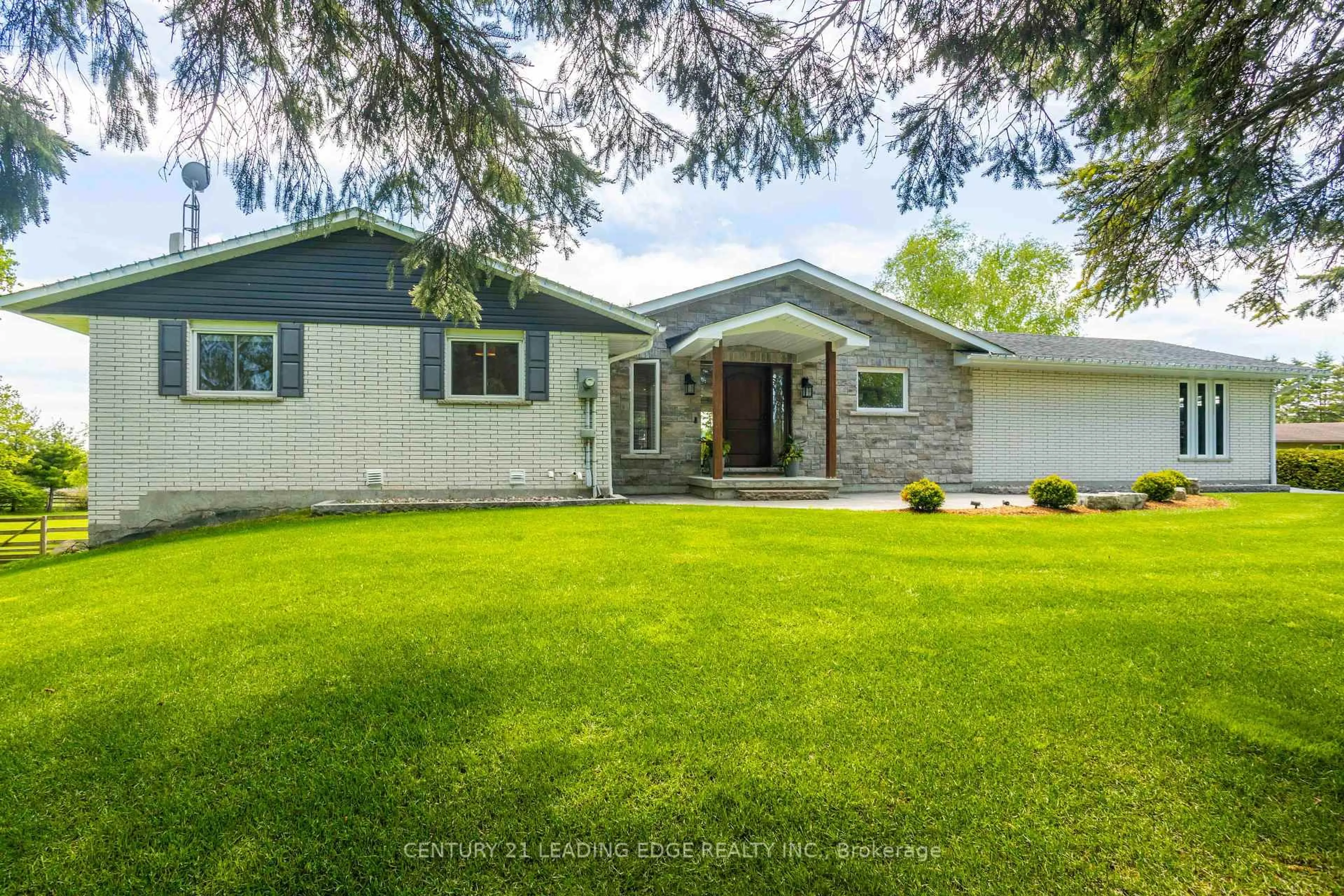 Home with vinyl exterior material, street for 835 Brawley Rd, Whitby Ontario L1M 1M5