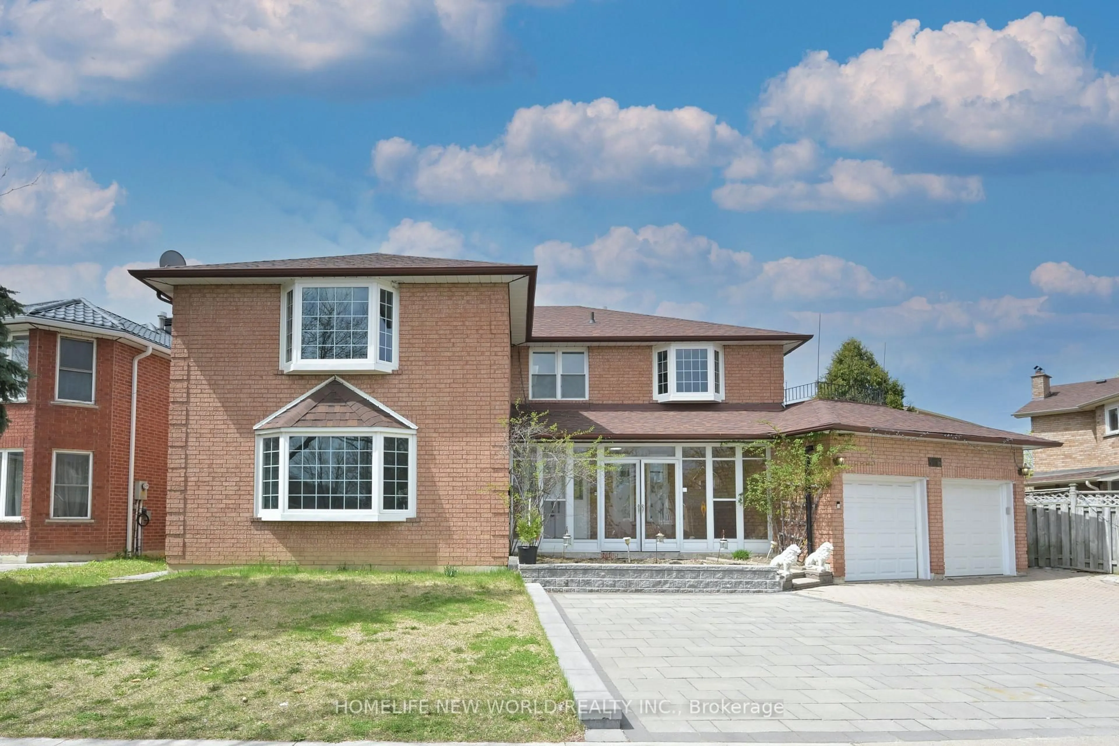 Home with brick exterior material, street for 356 Goldhawk Tr, Toronto Ontario M1V 4G1