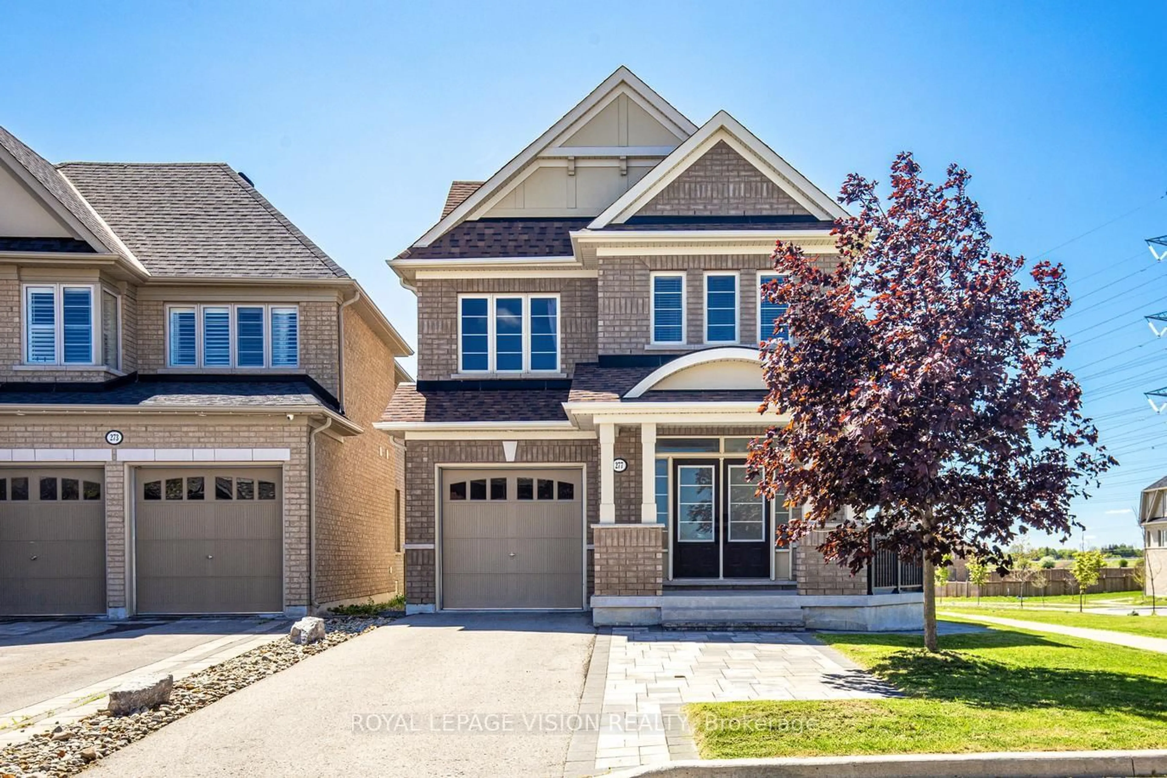Home with brick exterior material, street for 277 Cosgrove Dr, Oshawa Ontario L1L 0K4