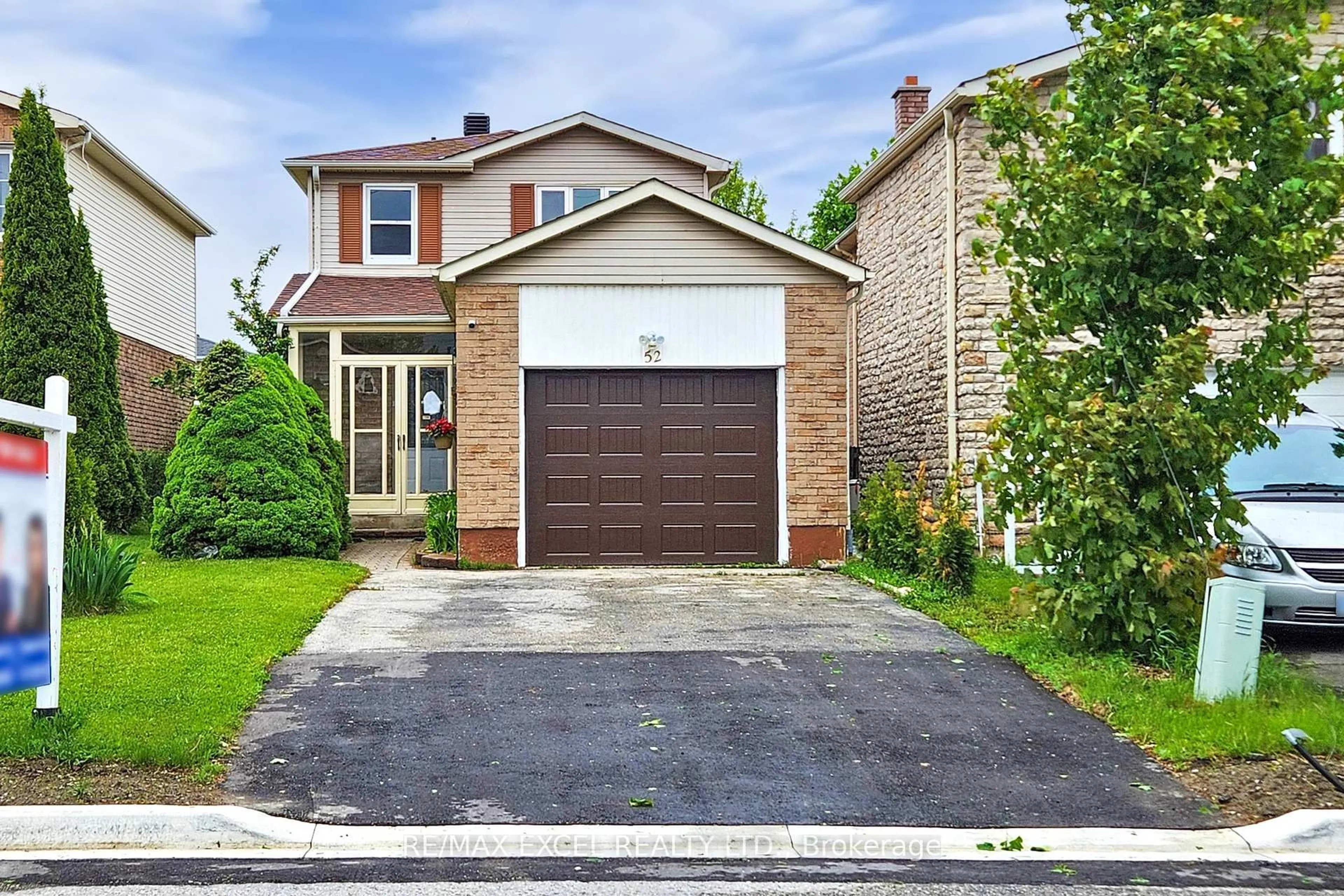 Home with brick exterior material, street for 52 Maresfield Dr, Toronto Ontario M1V 2X1