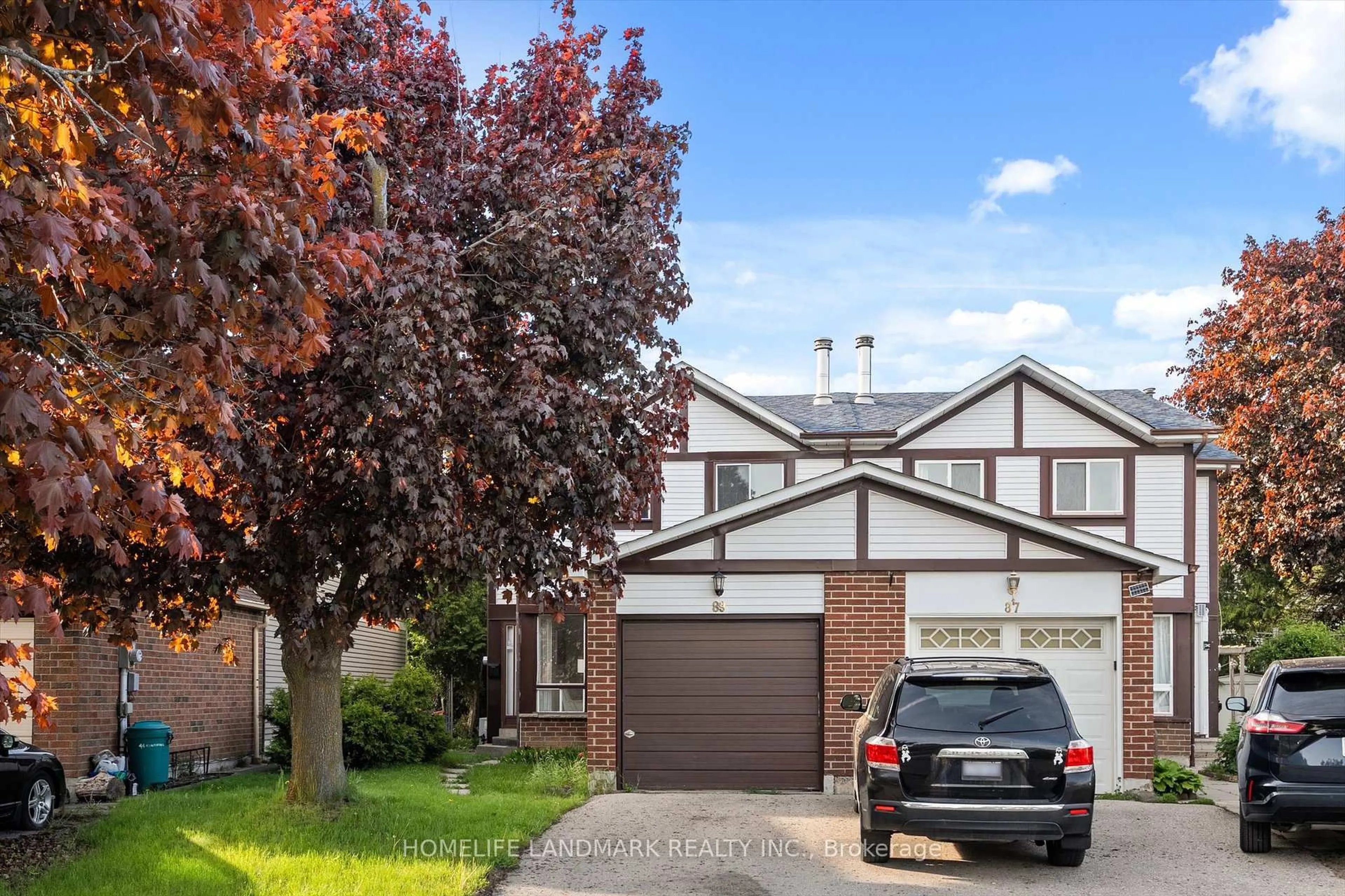 Home with vinyl exterior material, street for 89 Phalen Cres, Toronto Ontario M1V 1Y5