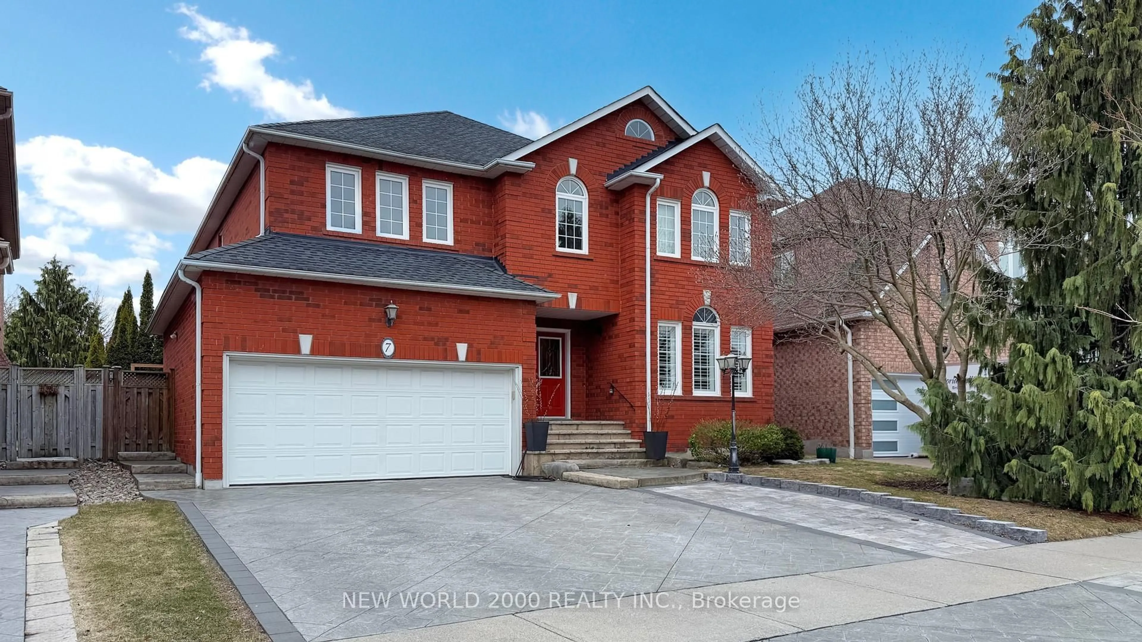 Home with brick exterior material, street for 7 Finnegan Pl, Whitby Ontario L1R 2G2