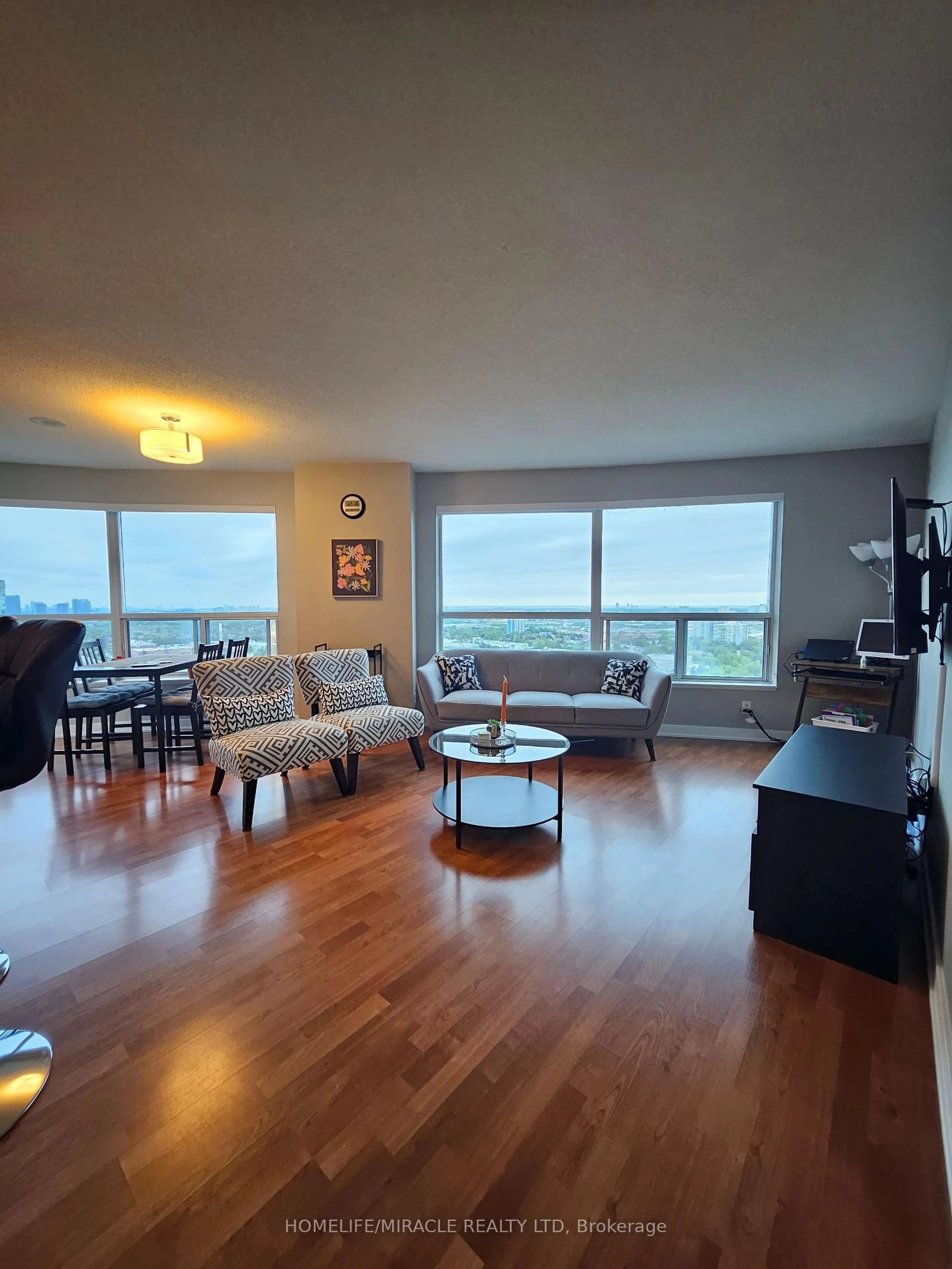 Living room with furniture, unknown for 36 Lee Centre Dr #3011, Toronto Ontario M1H 3K2
