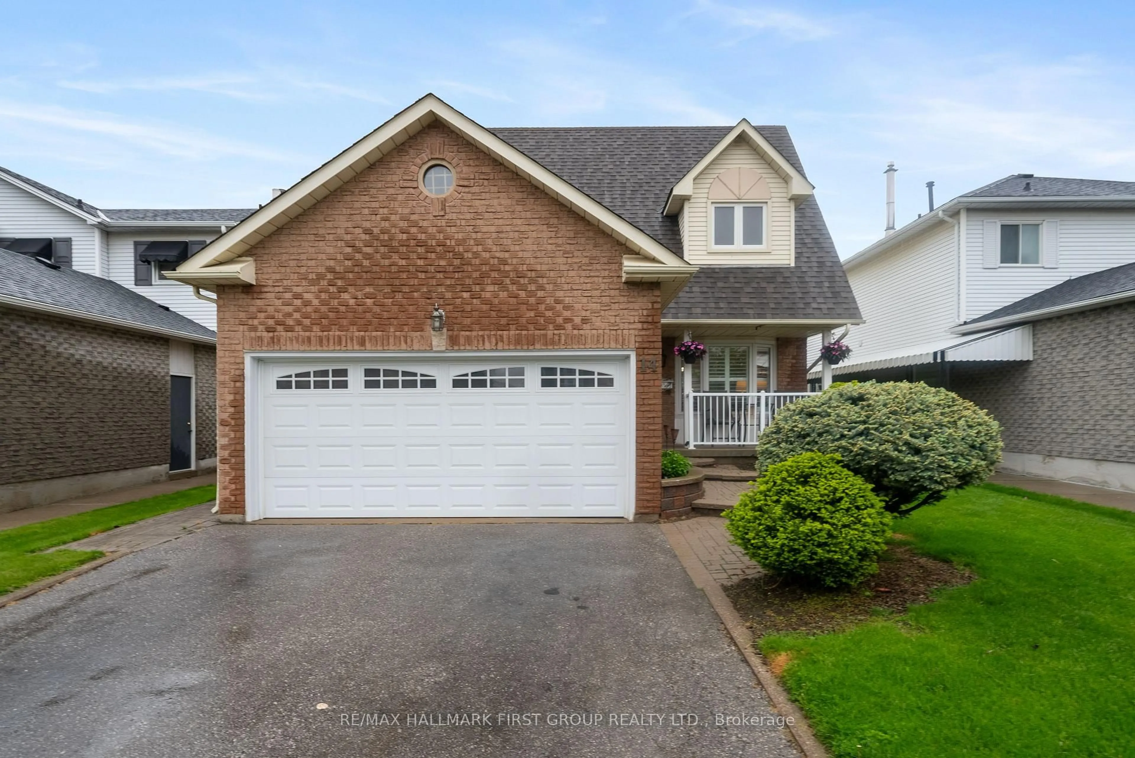 Home with brick exterior material, street for 14 Claret Rd, Clarington Ontario L1E 1V9