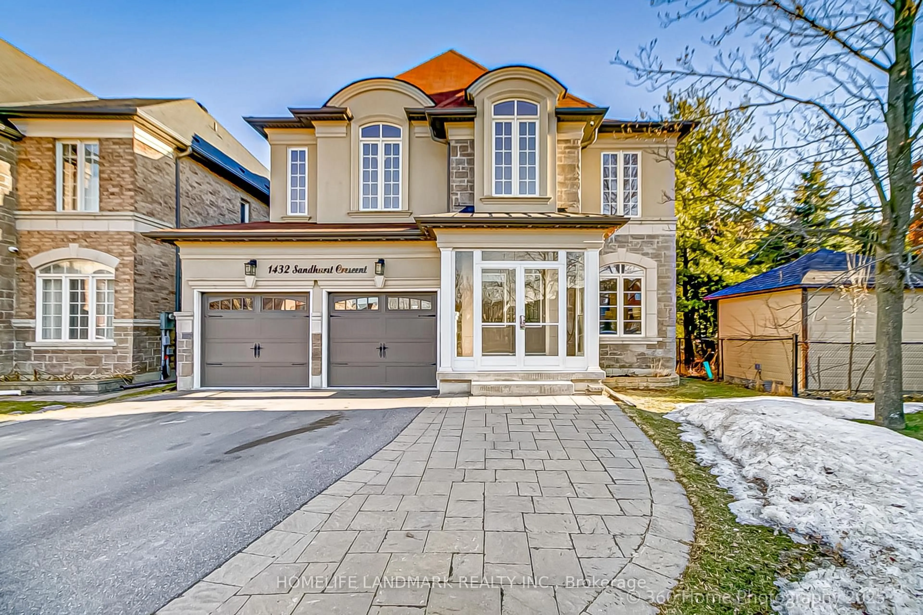 Home with brick exterior material, street for 1432 Sandhurst Cres, Pickering Ontario L1V 6Y8