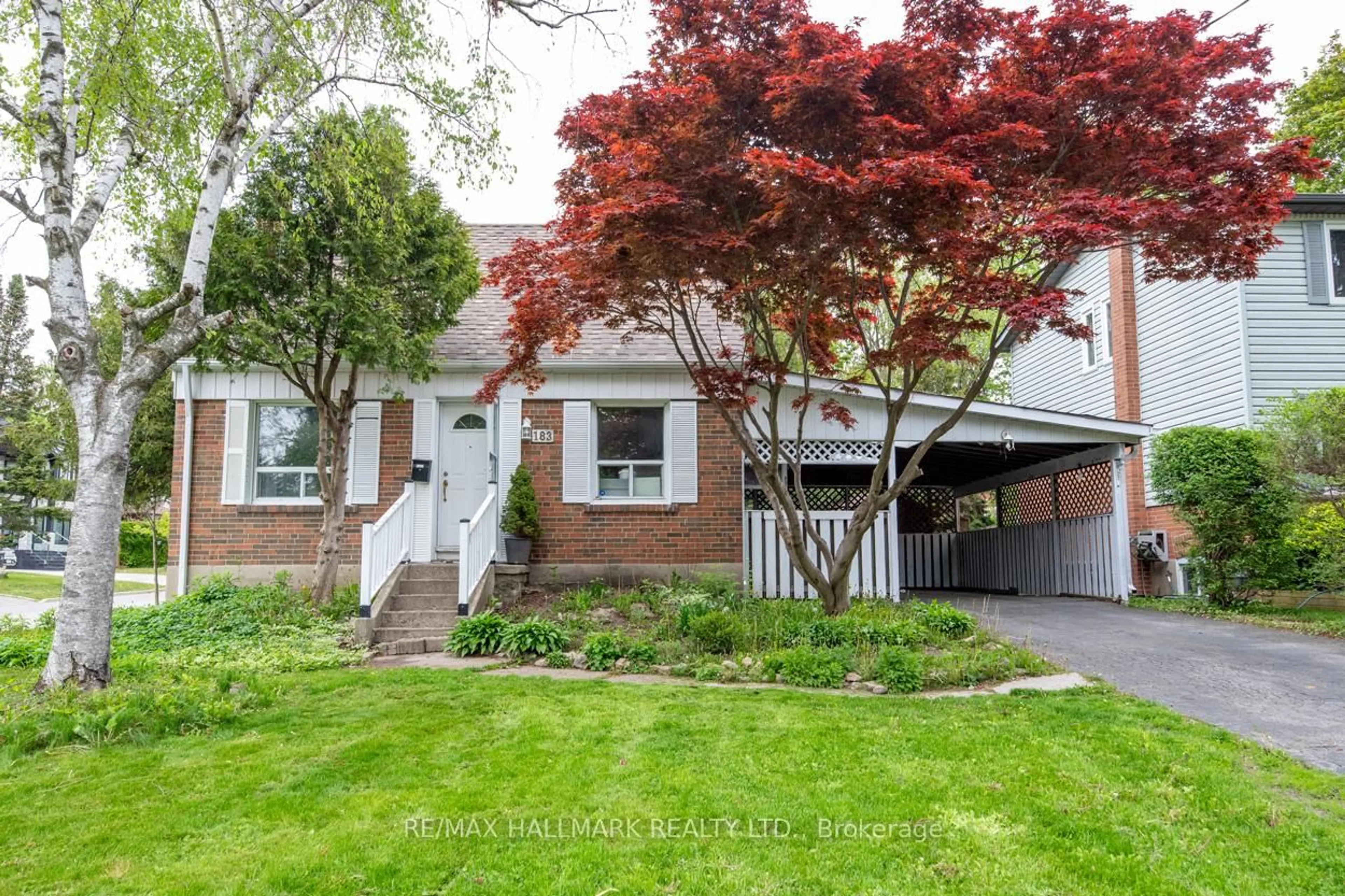 Home with brick exterior material, street for 183 Harewood Ave, Toronto Ontario M1M 2S1