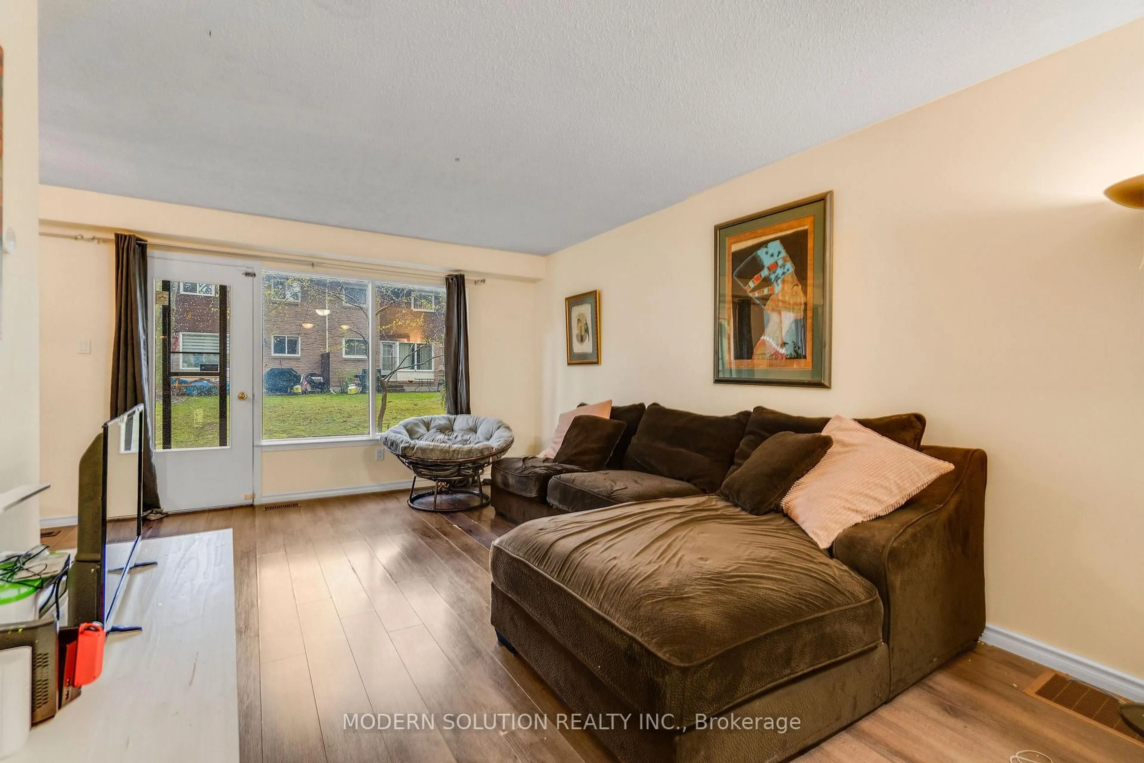 Living room with furniture, unknown for 341 Military Tr #23, Toronto Ontario M1E 4E4