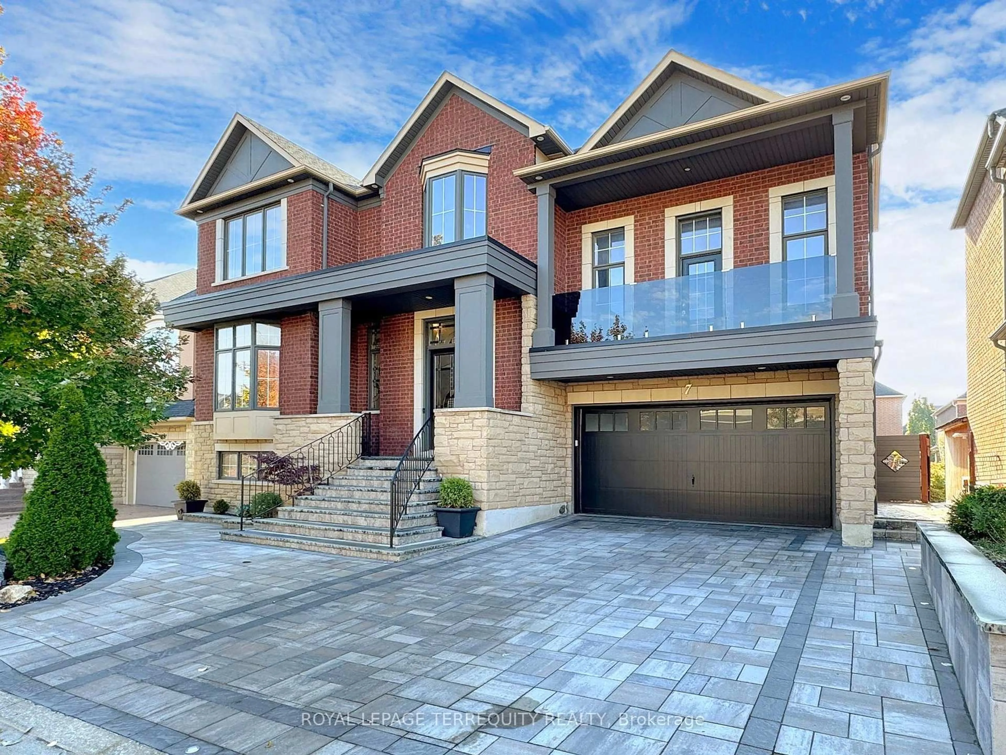 Home with brick exterior material, street for 7 Bissland Dr, Ajax Ontario L1Z 0E1