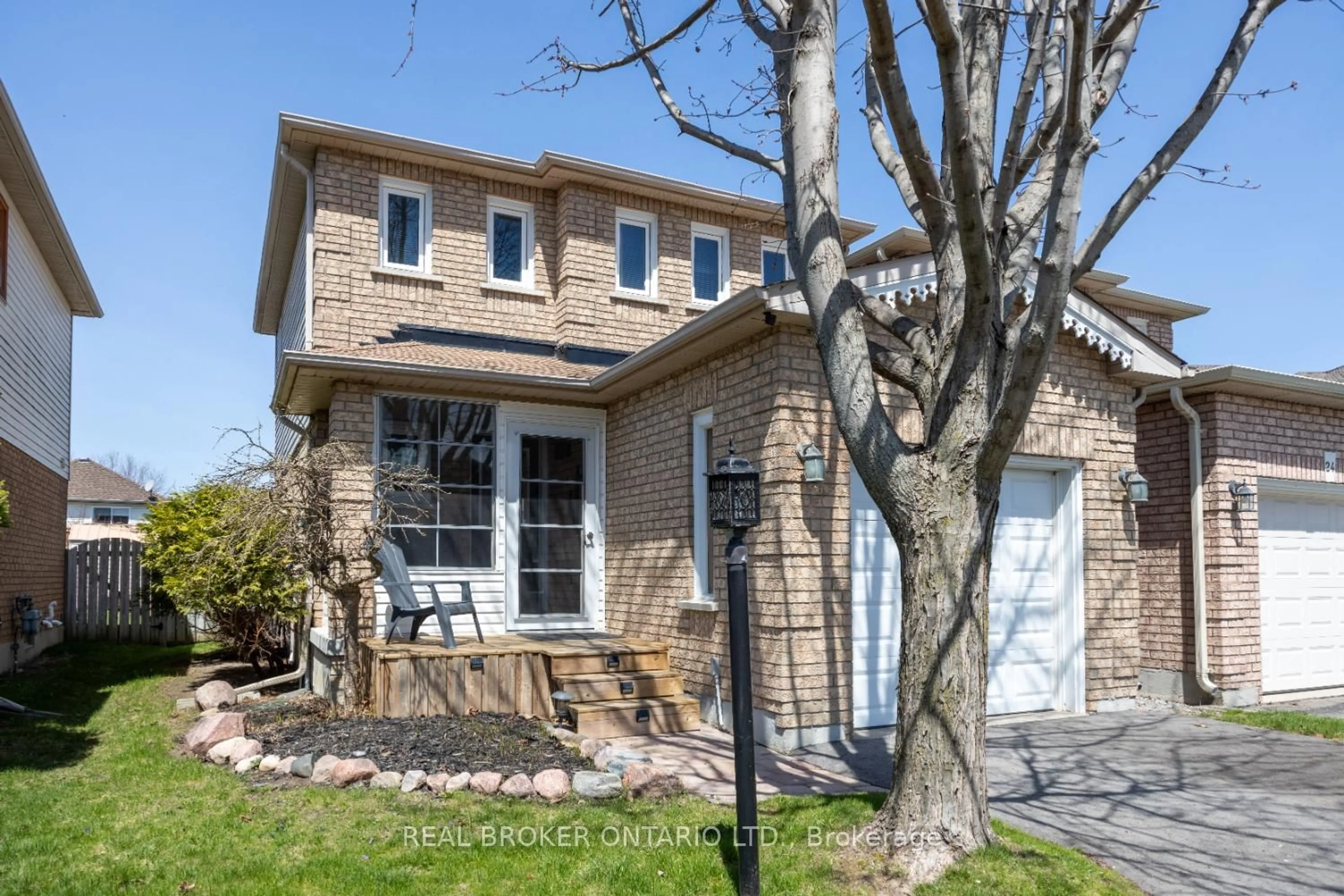 Home with brick exterior material, street for 22 Willey Dr, Clarington Ontario L1C 4Z7