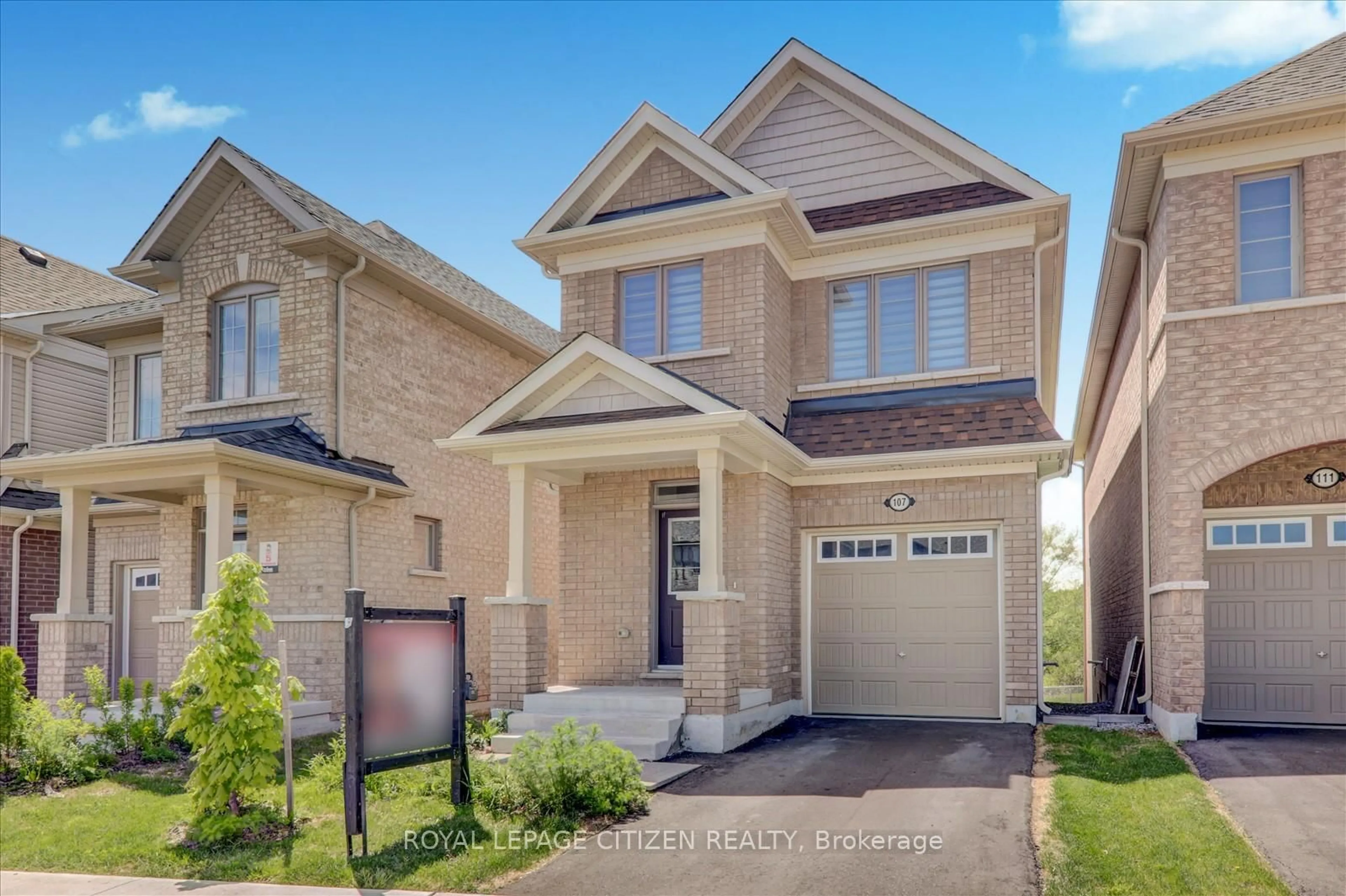 Home with brick exterior material, street for 107 Bayardo Dr, Oshawa Ontario L1H 7K4