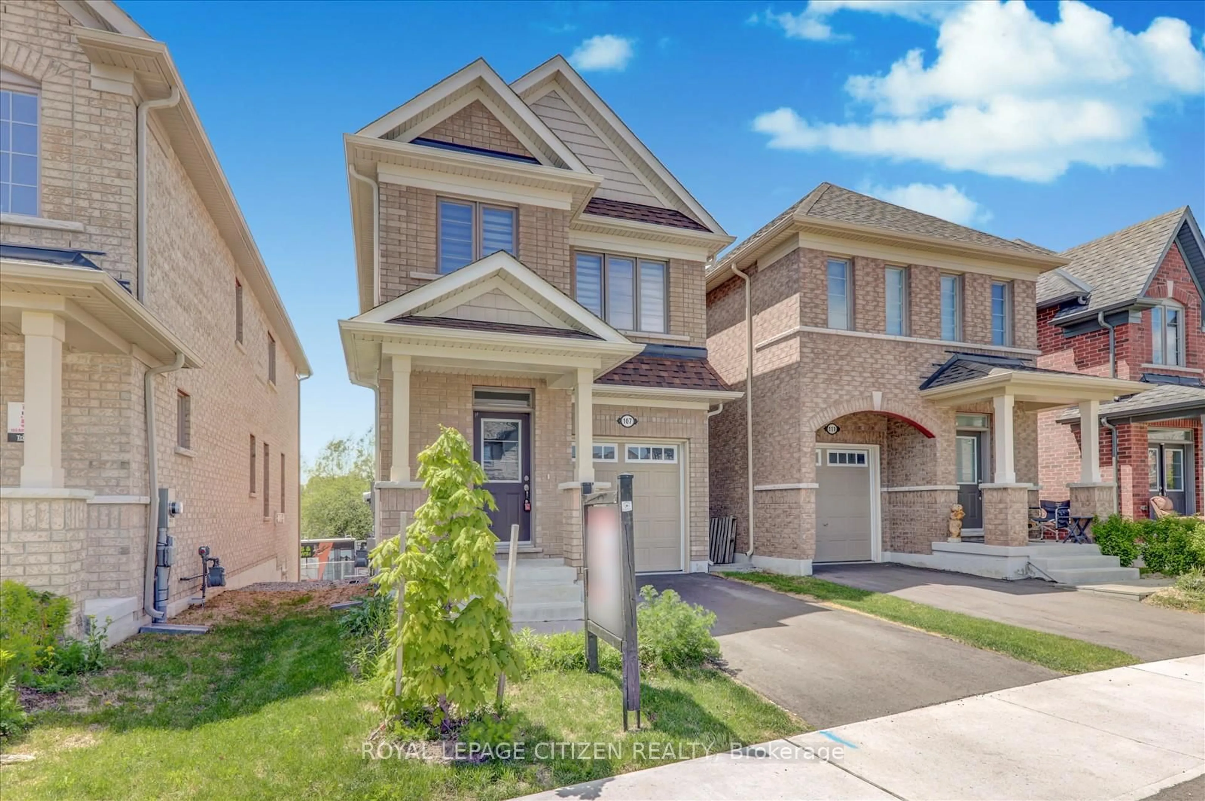 Home with brick exterior material, street for 107 Bayardo Dr, Oshawa Ontario L1H 7K4