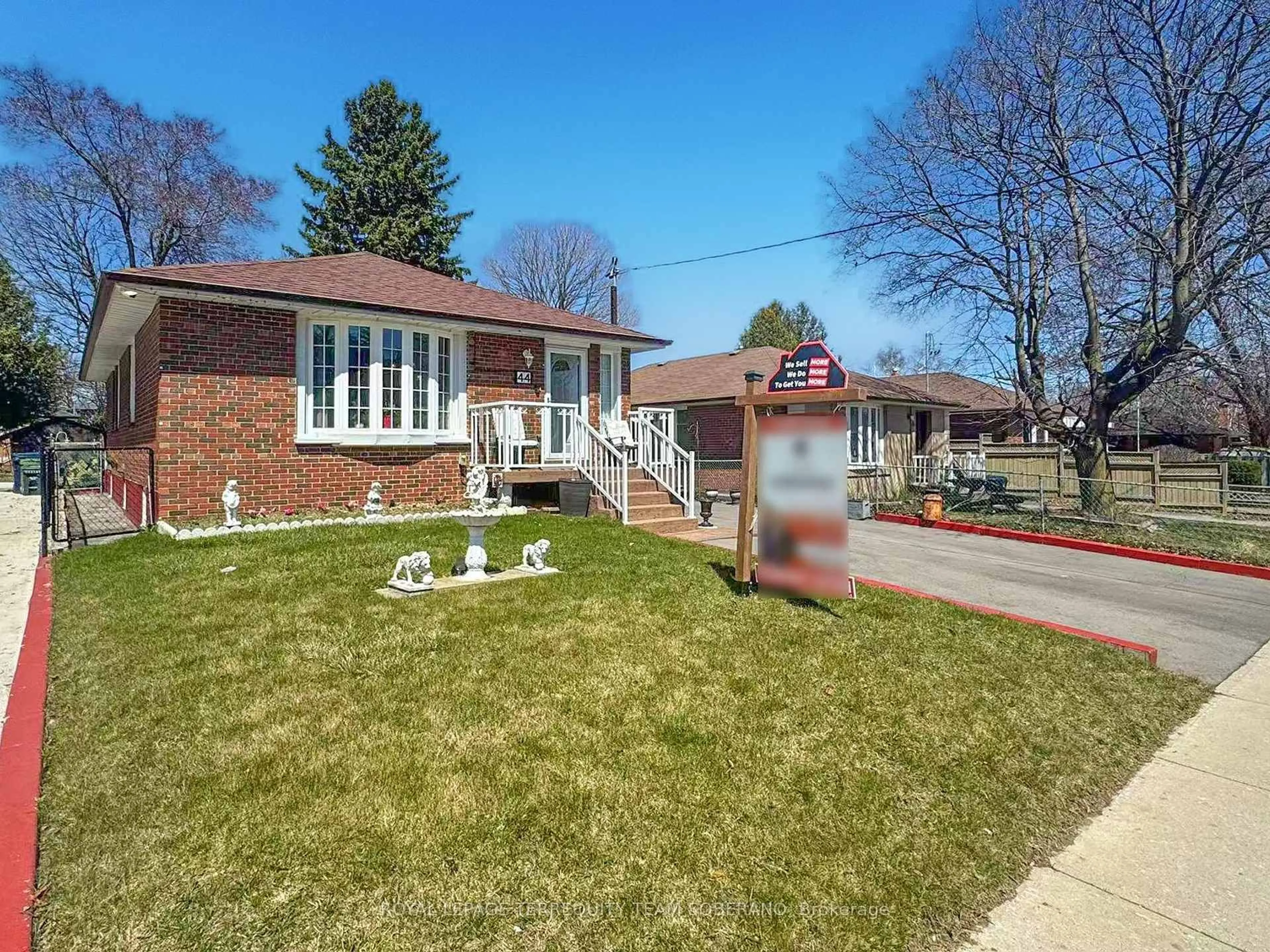 Home with brick exterior material, street for 44 Seminole Ave, Toronto Ontario M1J 1N1