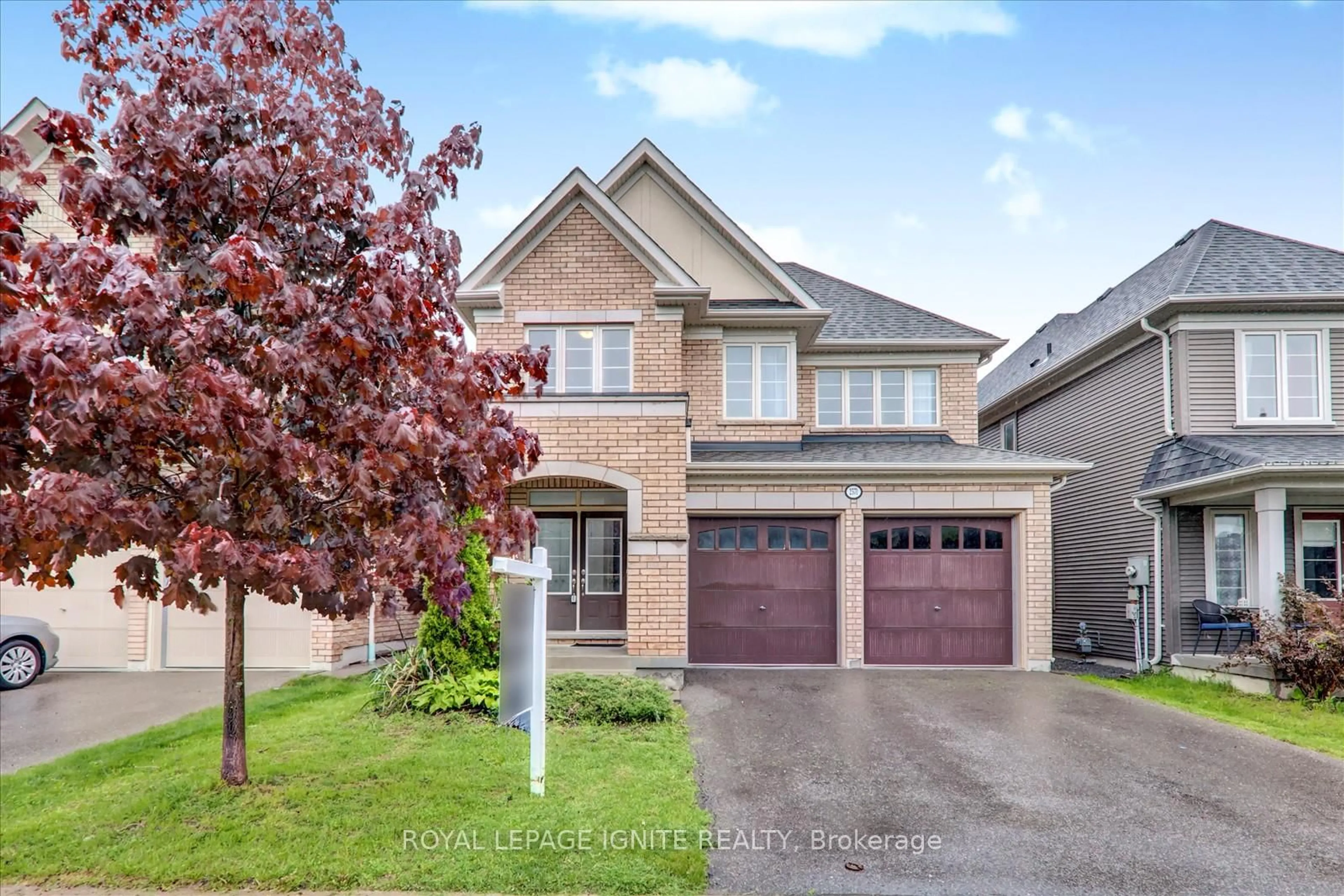 Home with brick exterior material, street for 2571 Kentucky Derby Way, Oshawa Ontario L1L 0K2