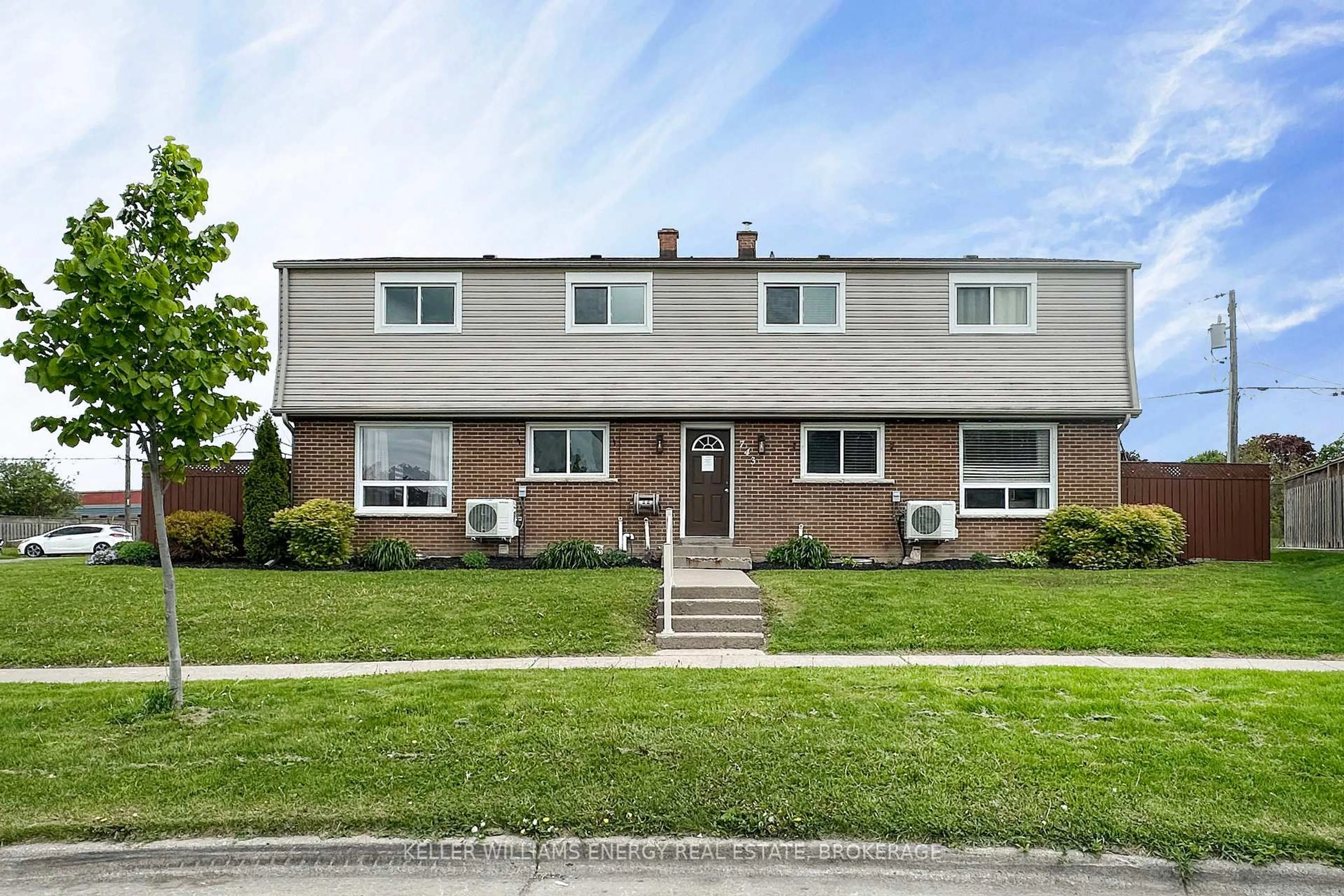 Home with brick exterior material, street for 743 Cypress Ave #4 units, Oshawa Ontario L1H 2X2