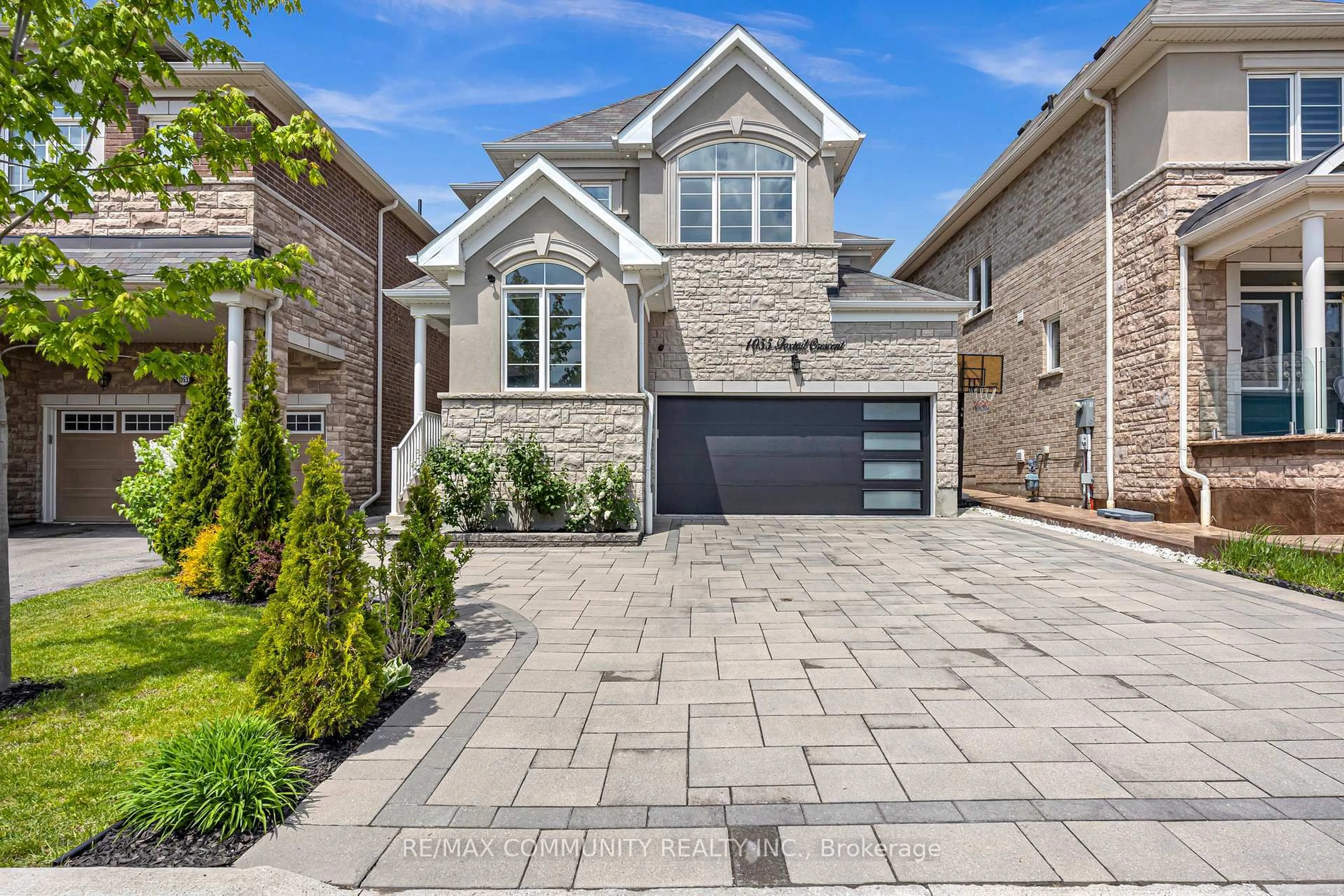 Home with brick exterior material, street for 1055 Foxtail Cres, Pickering Ontario L1X 0E7