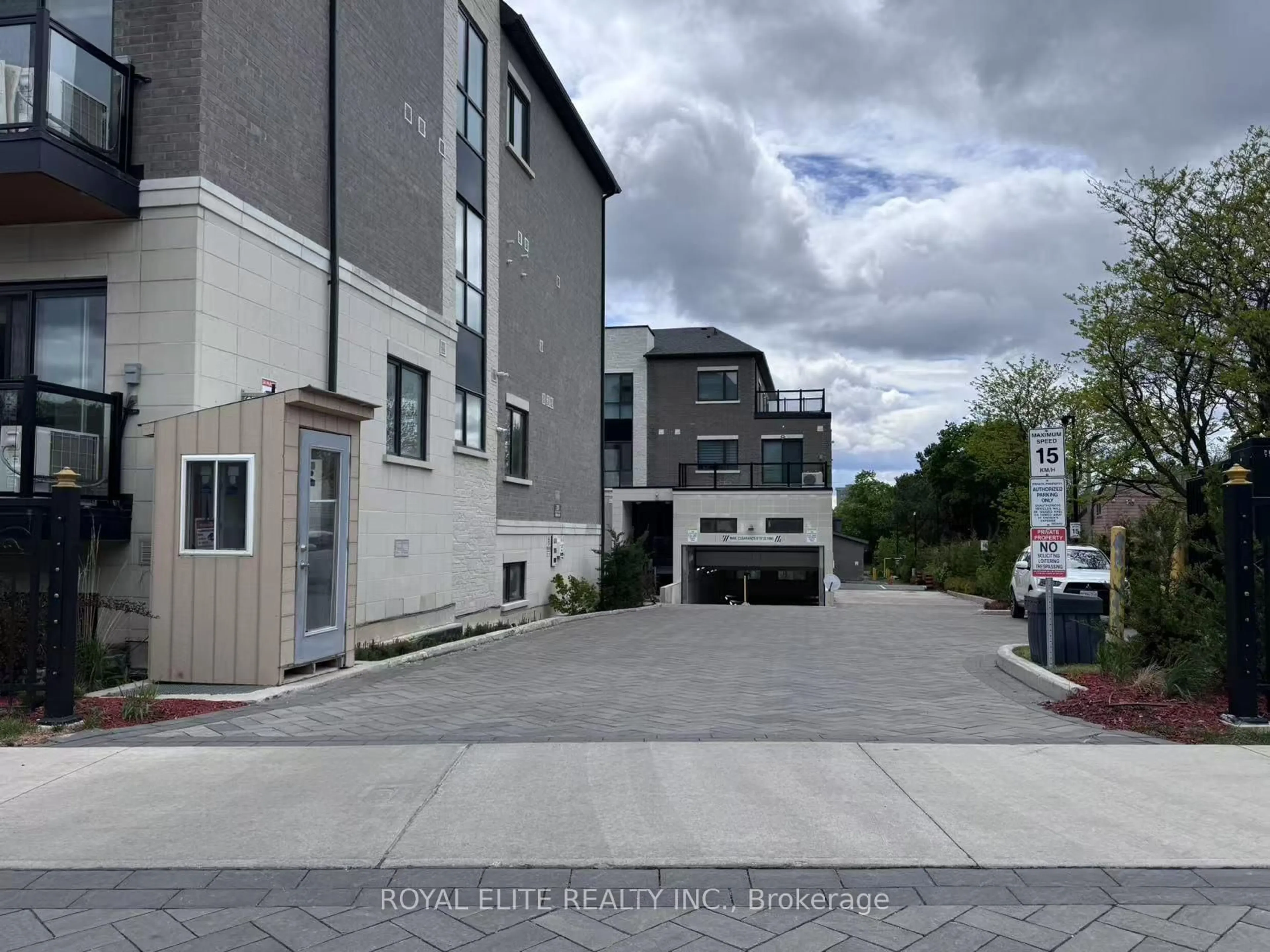 A pic from outside/outdoor area/front of a property/back of a property/a pic from drone, unknown for 200 Chester Le Blvd #D205, Toronto Ontario M1W 0A9