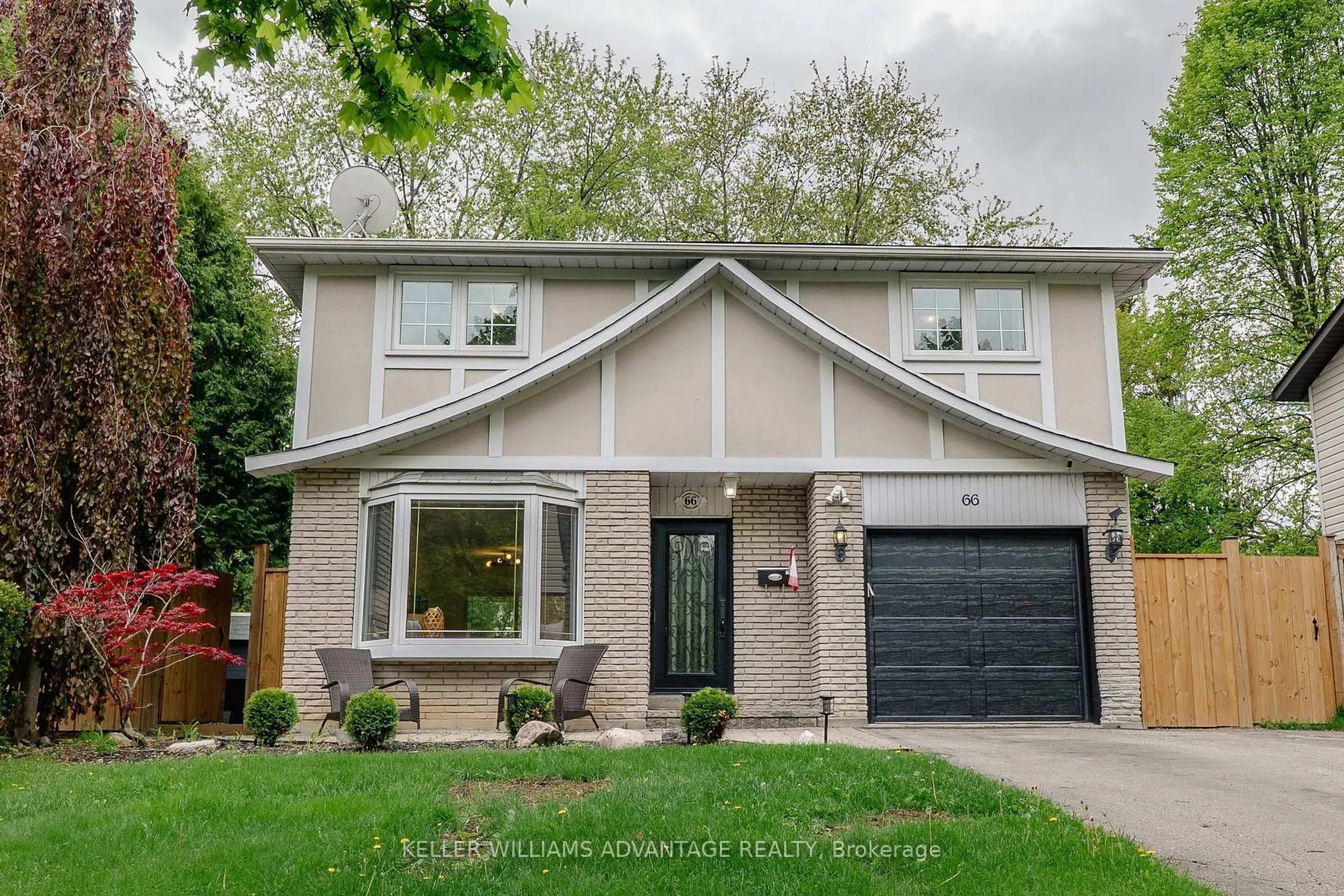 Home with brick exterior material, street for 66 Tudor Glen Cres, Toronto Ontario M1C 2S2