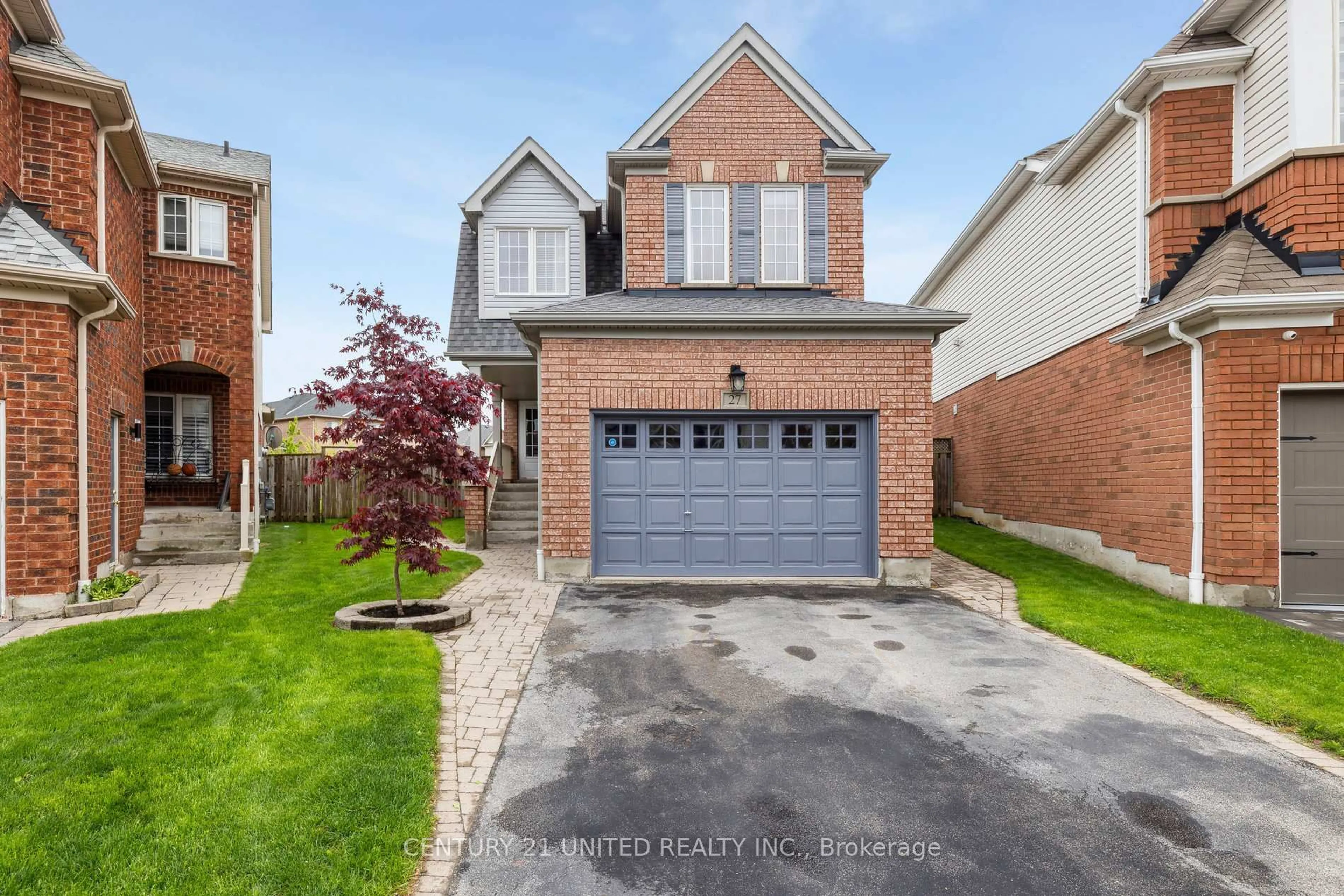 Home with brick exterior material, street for 27 Shasta Cres, Whitby Ontario L1P 0A3