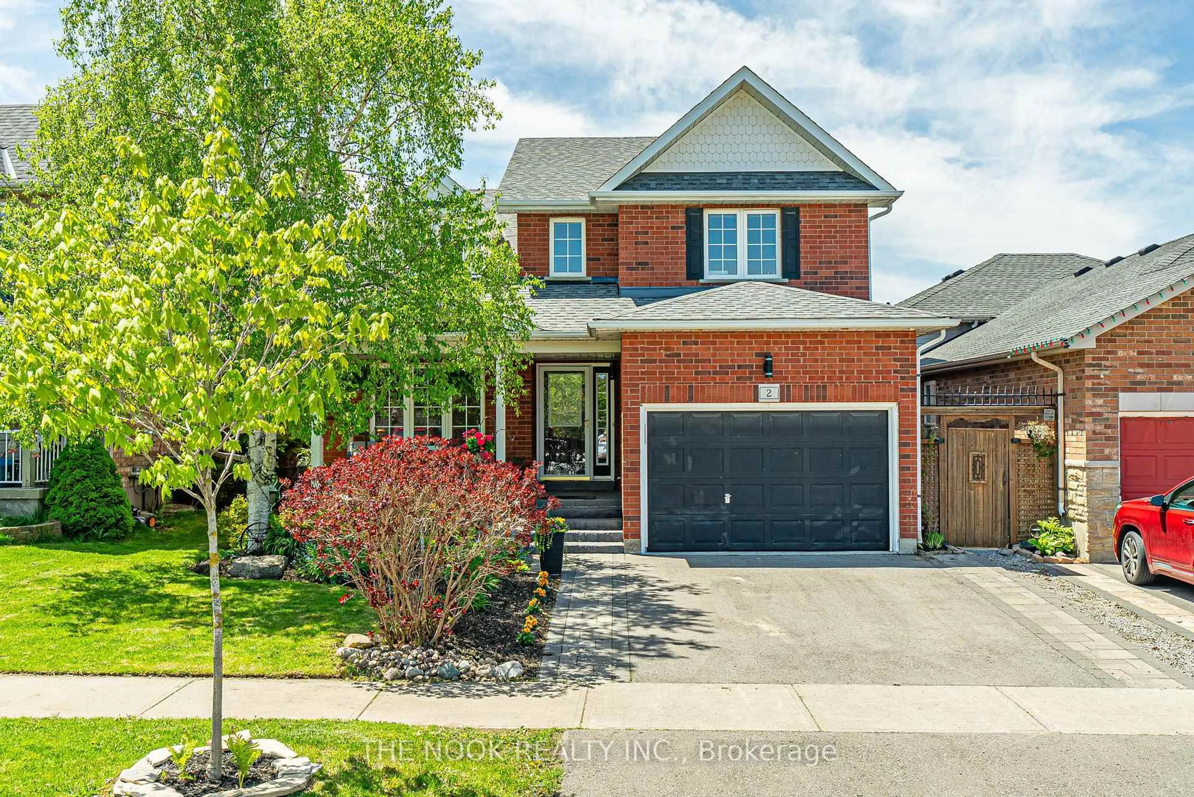 Home with brick exterior material, street for 2 Clayton Cres, Clarington Ontario L1C 4P2