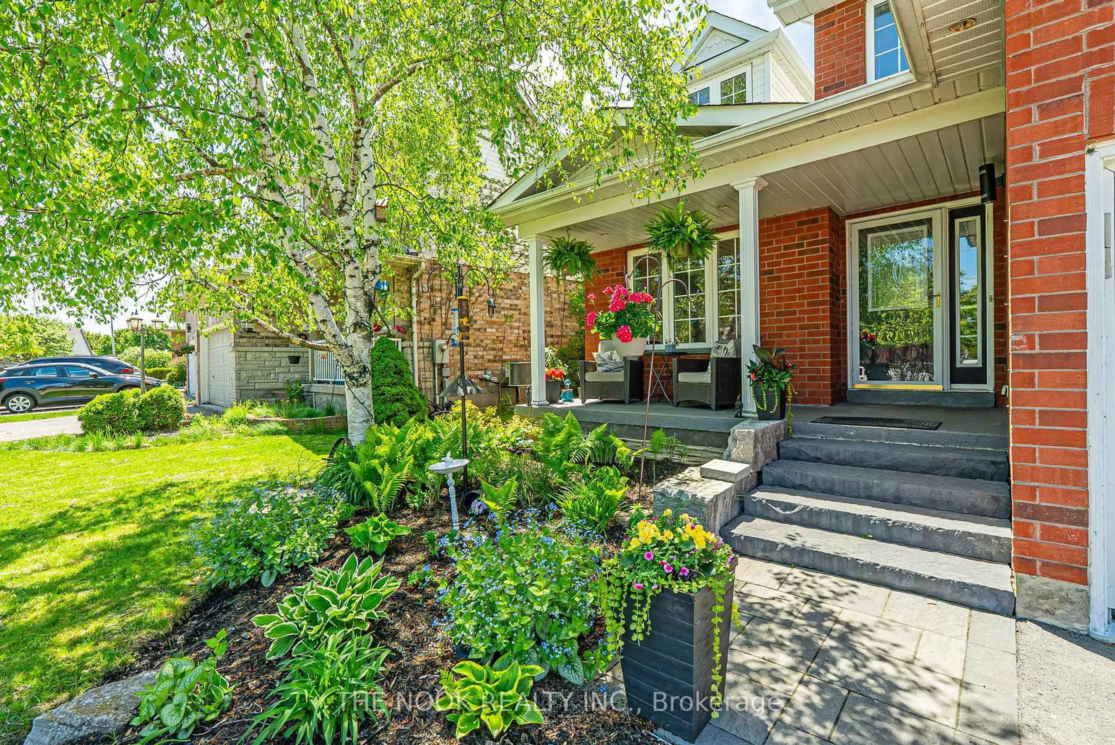 Home with brick exterior material, street for 2 Clayton Cres, Clarington Ontario L1C 4P2
