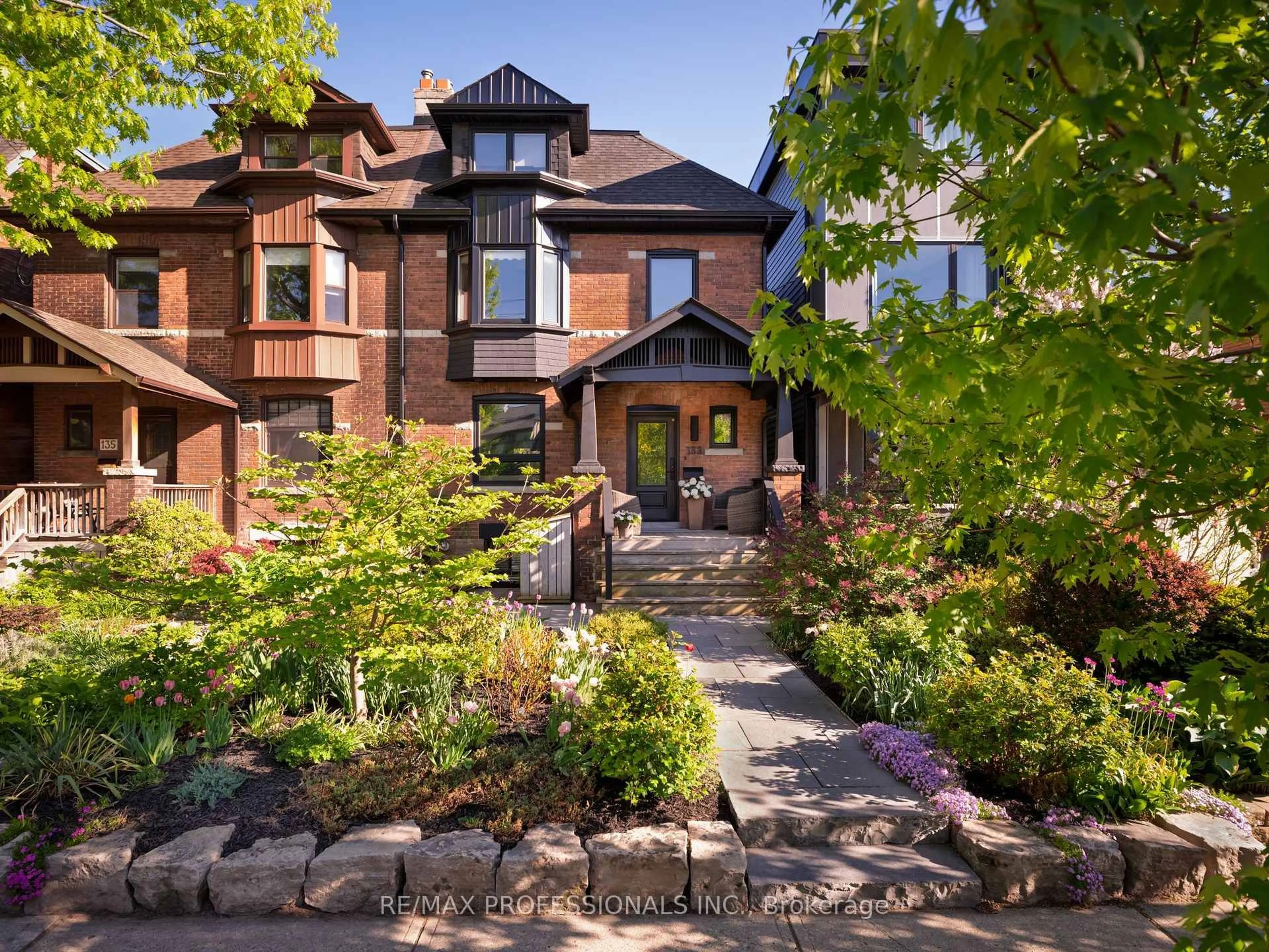 Home with brick exterior material, street for 133 Browning Ave, Toronto Ontario M4K 1W4