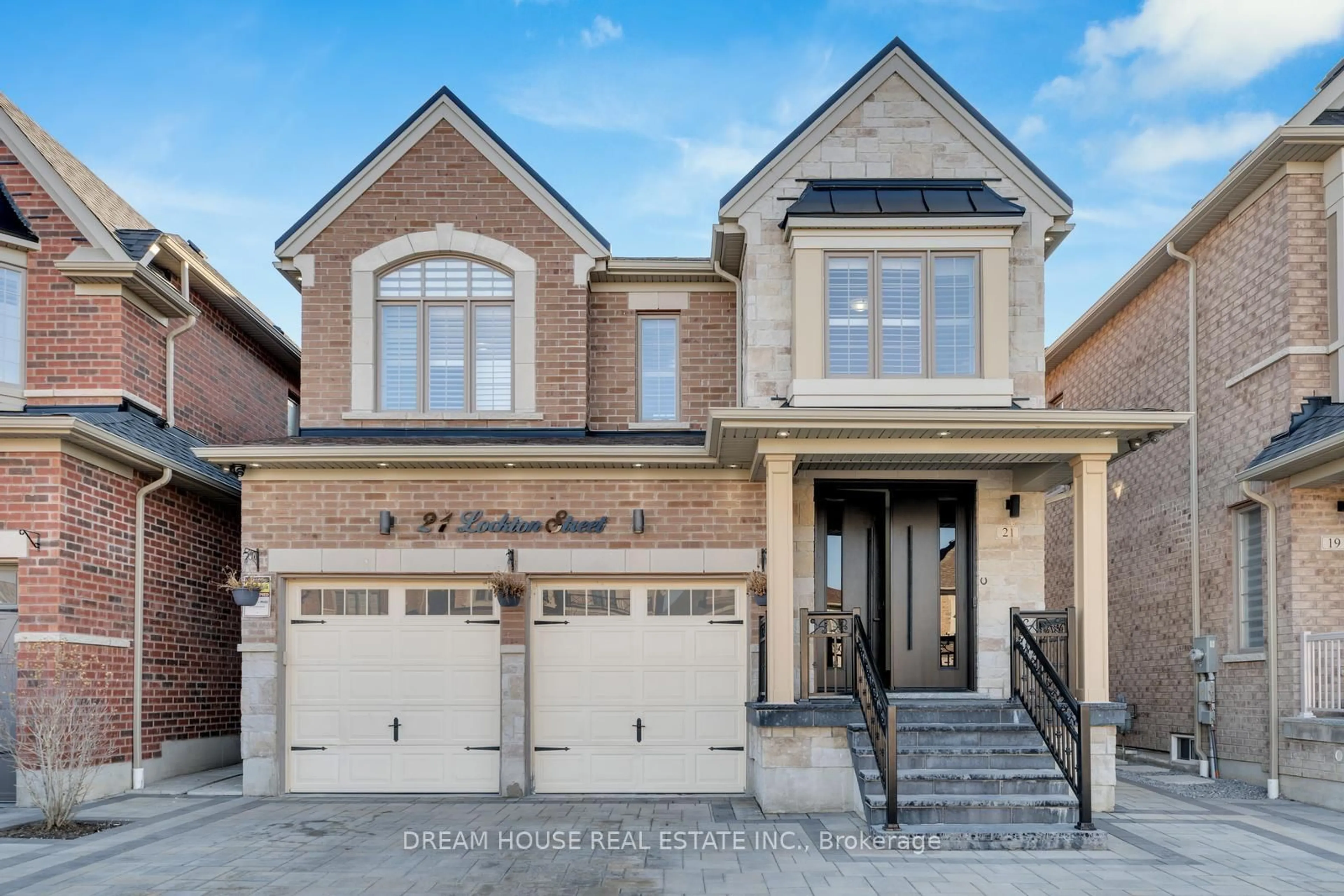 Home with brick exterior material, street for 21 Lockton St, Whitby Ontario L1P 0E1