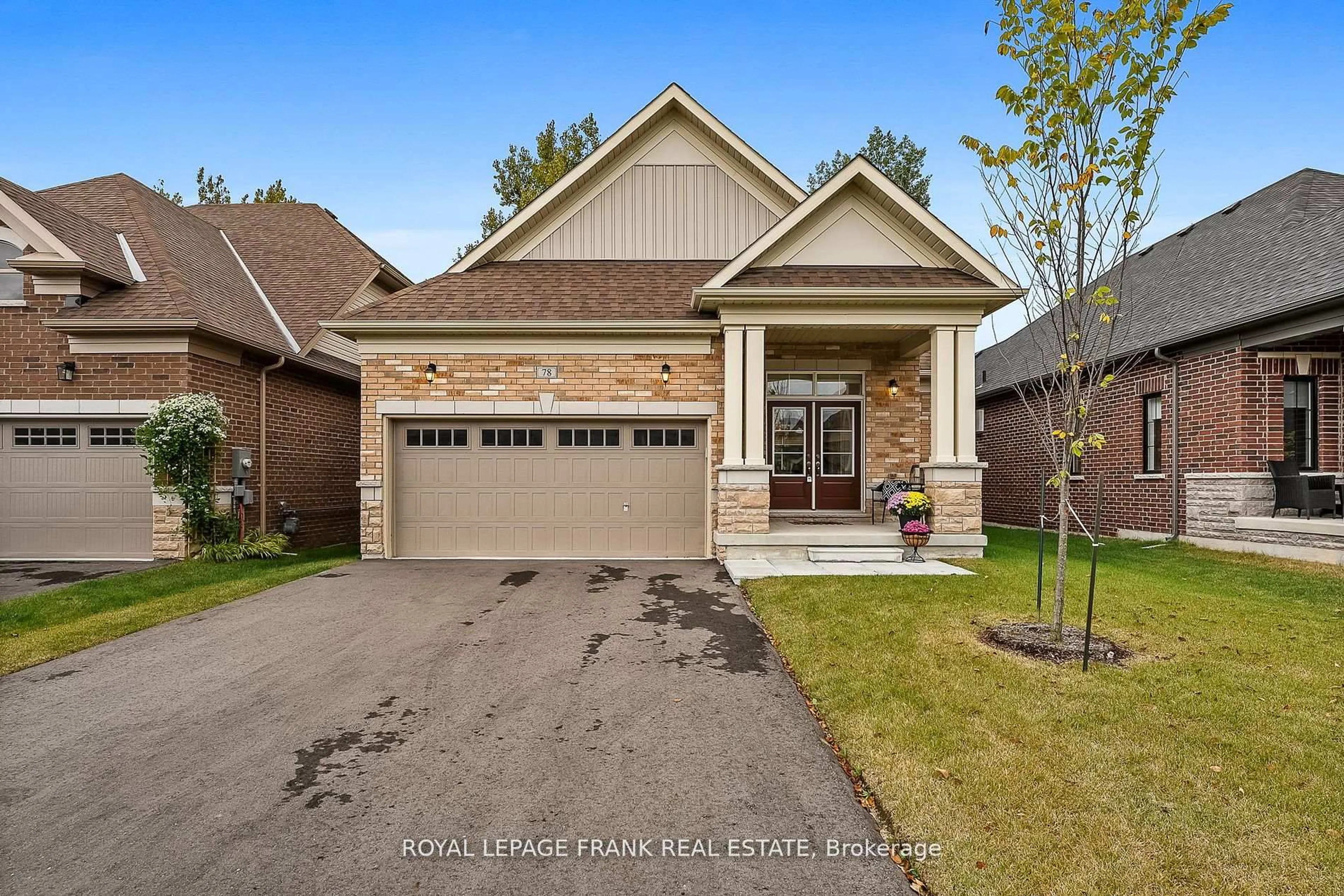 Home with brick exterior material, street for 78 Holtby Crt, Scugog Ontario L9L 0B4