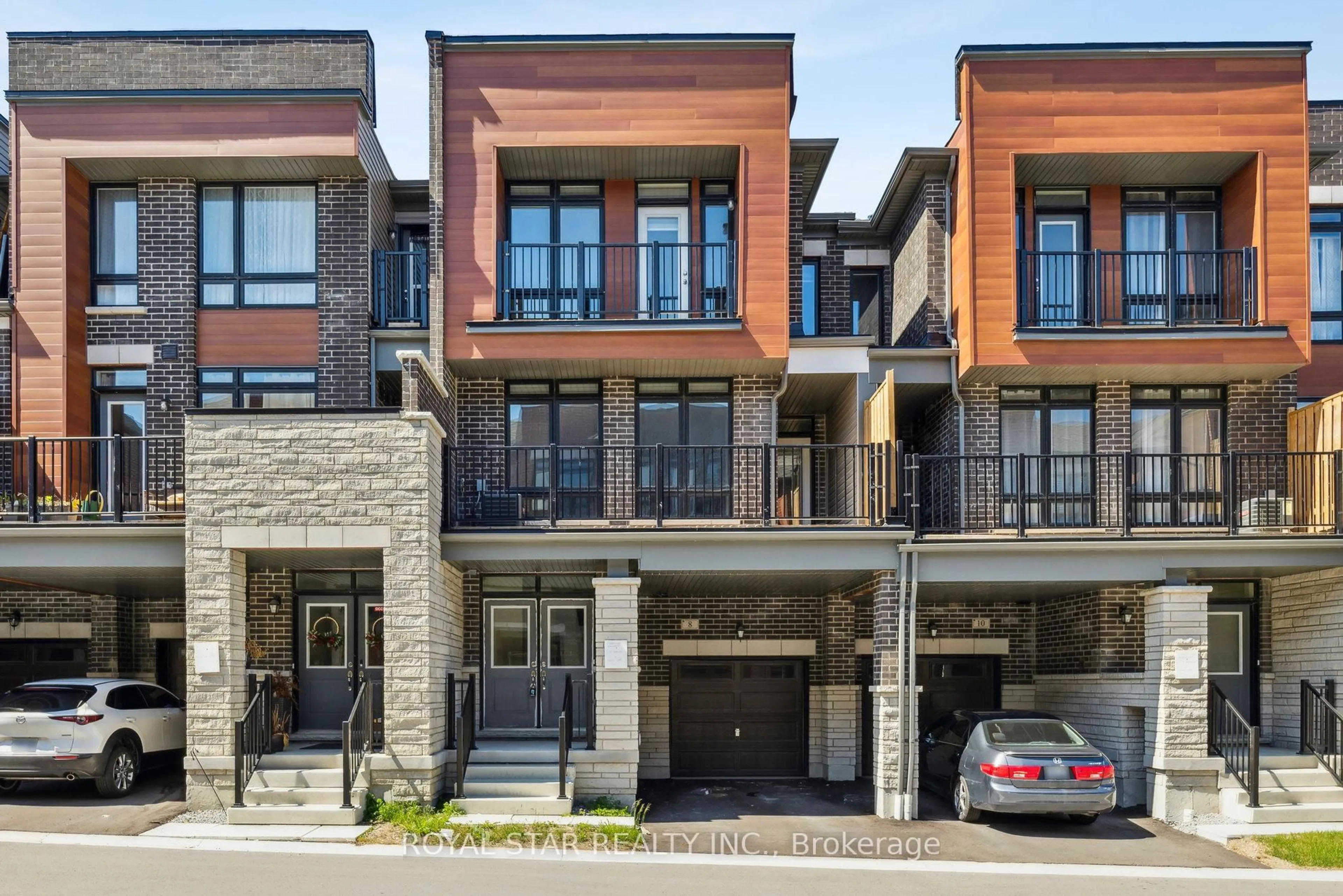 Home with brick exterior material, street for 8 Coppini Lane, Ajax Ontario L1S 0H3