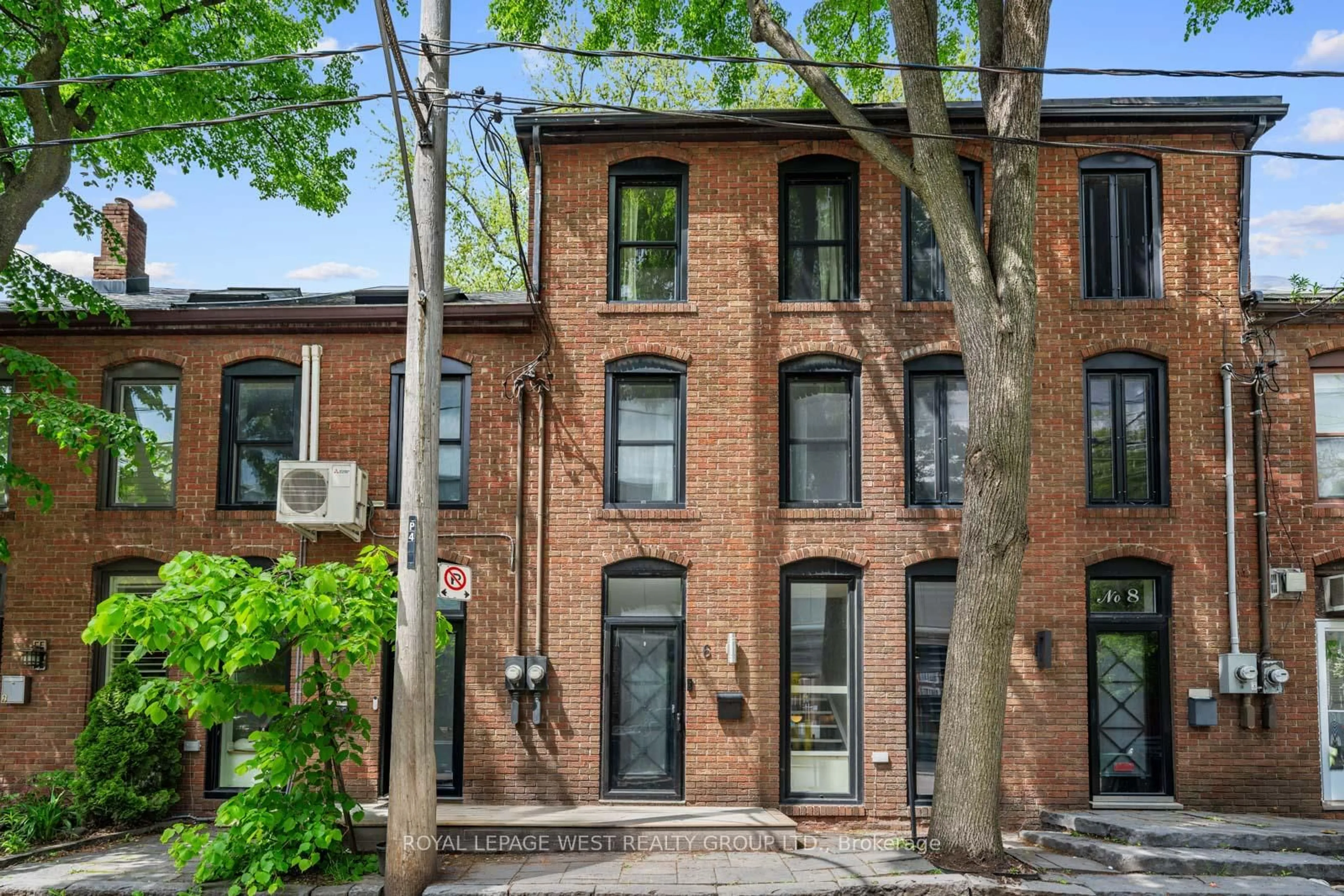 Home with brick exterior material, street for 6 Verral Ave, Toronto Ontario M4M 2R2