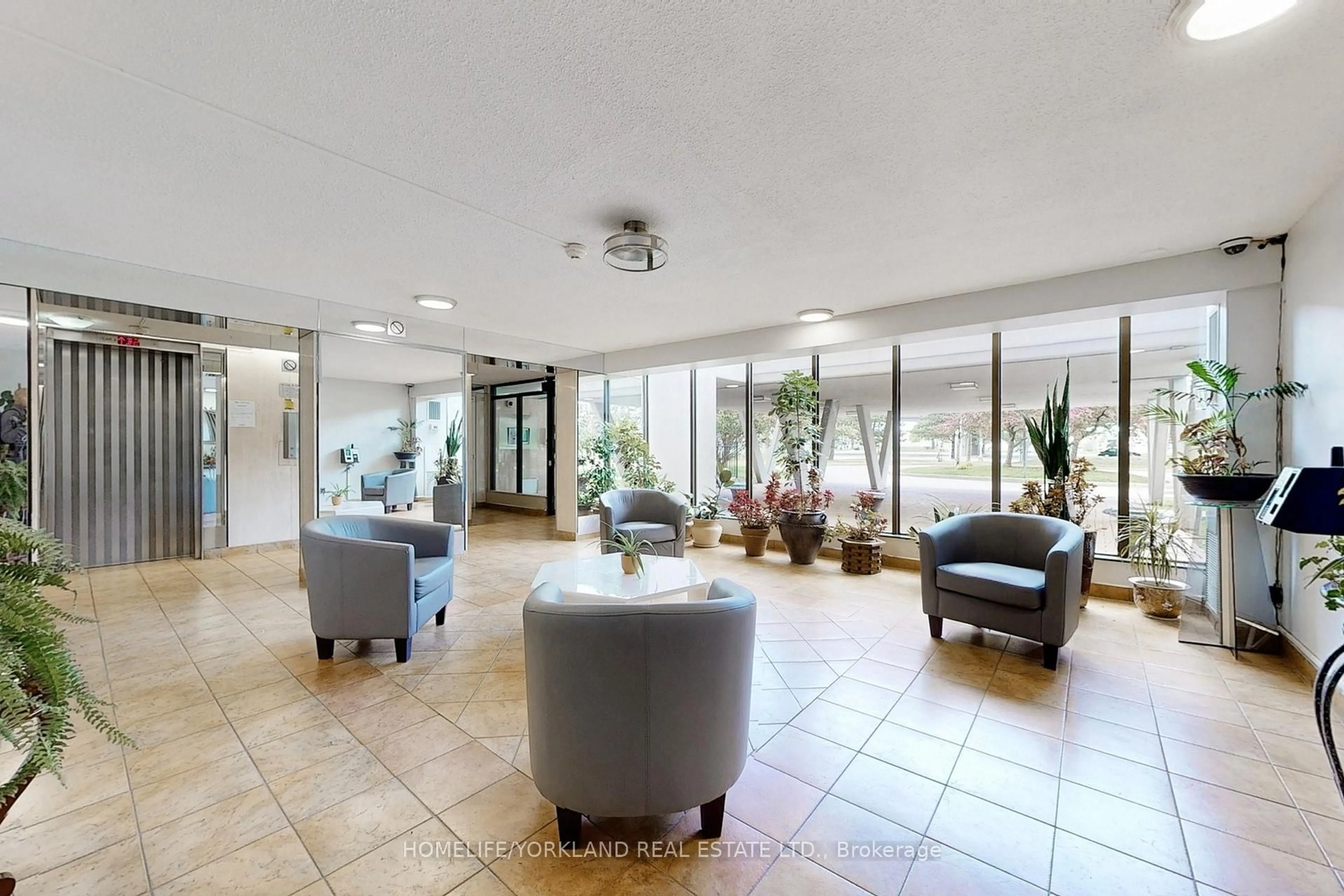 Lobby for 301 Prudential Dr #1111, Toronto Ontario M1P 4V3