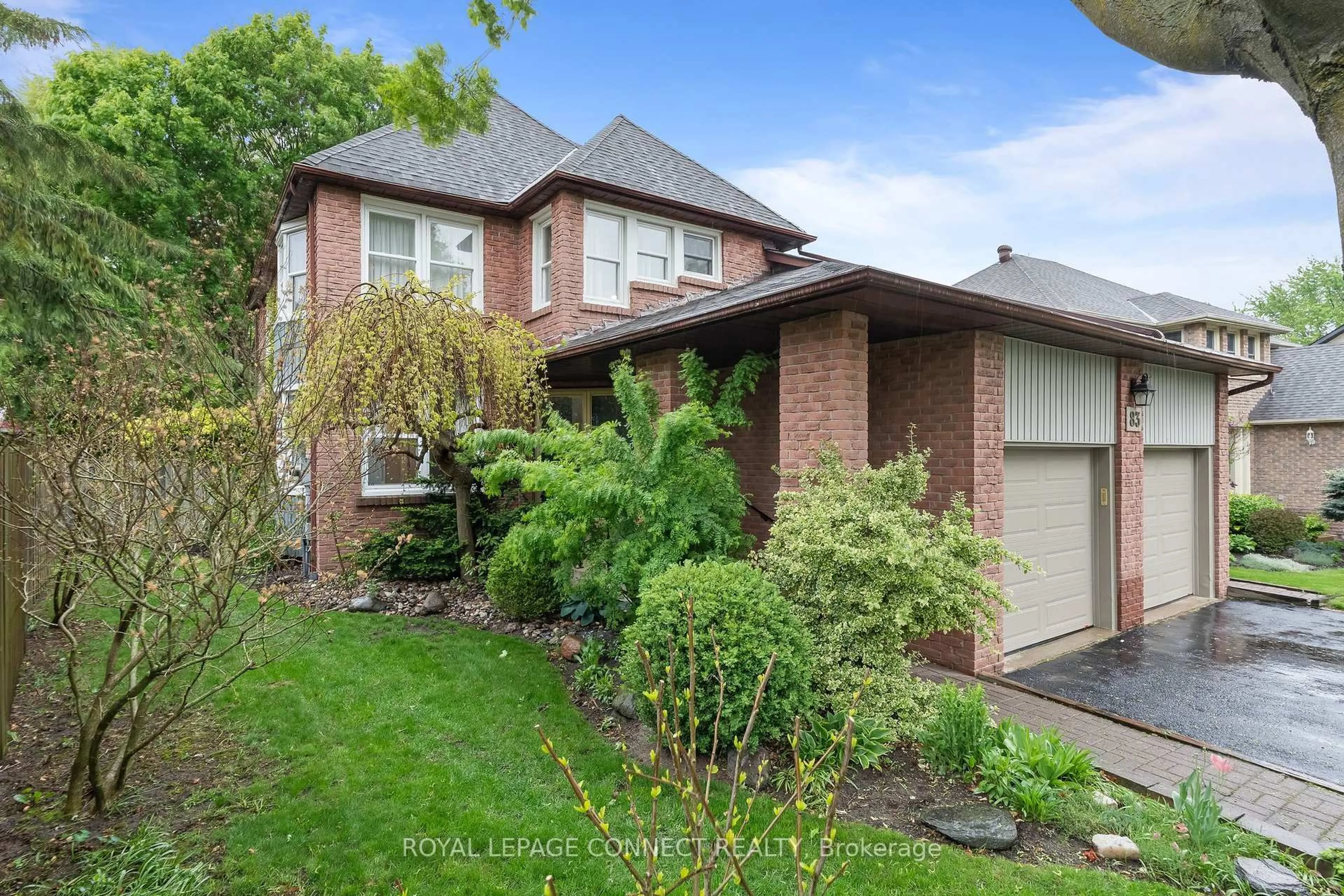 Home with brick exterior material, street for 83 Addley Cres, Ajax Ontario L1T 1V4