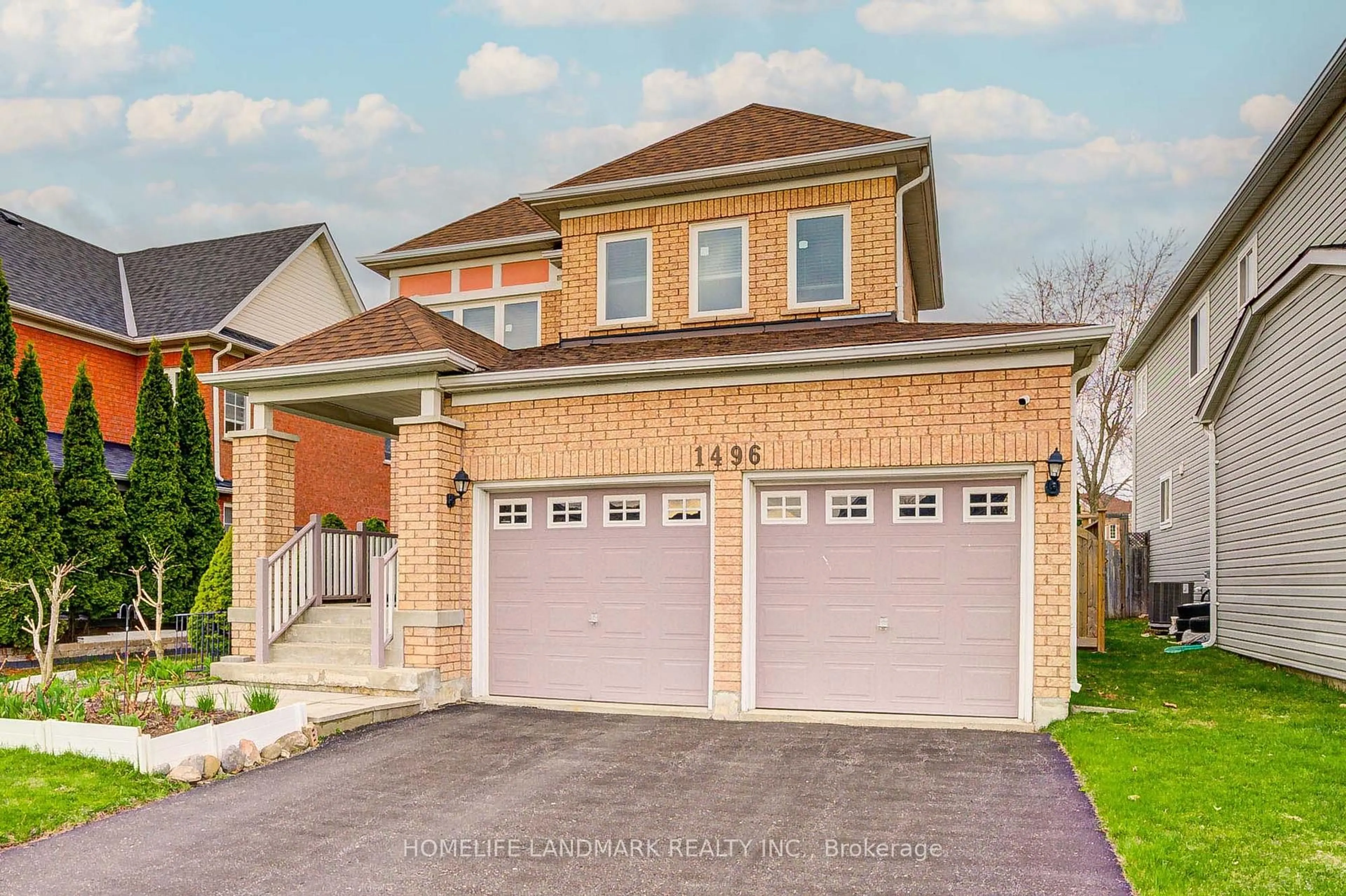 Home with brick exterior material, street for 1496 Grandview St, Oshawa Ontario L1K 2R5