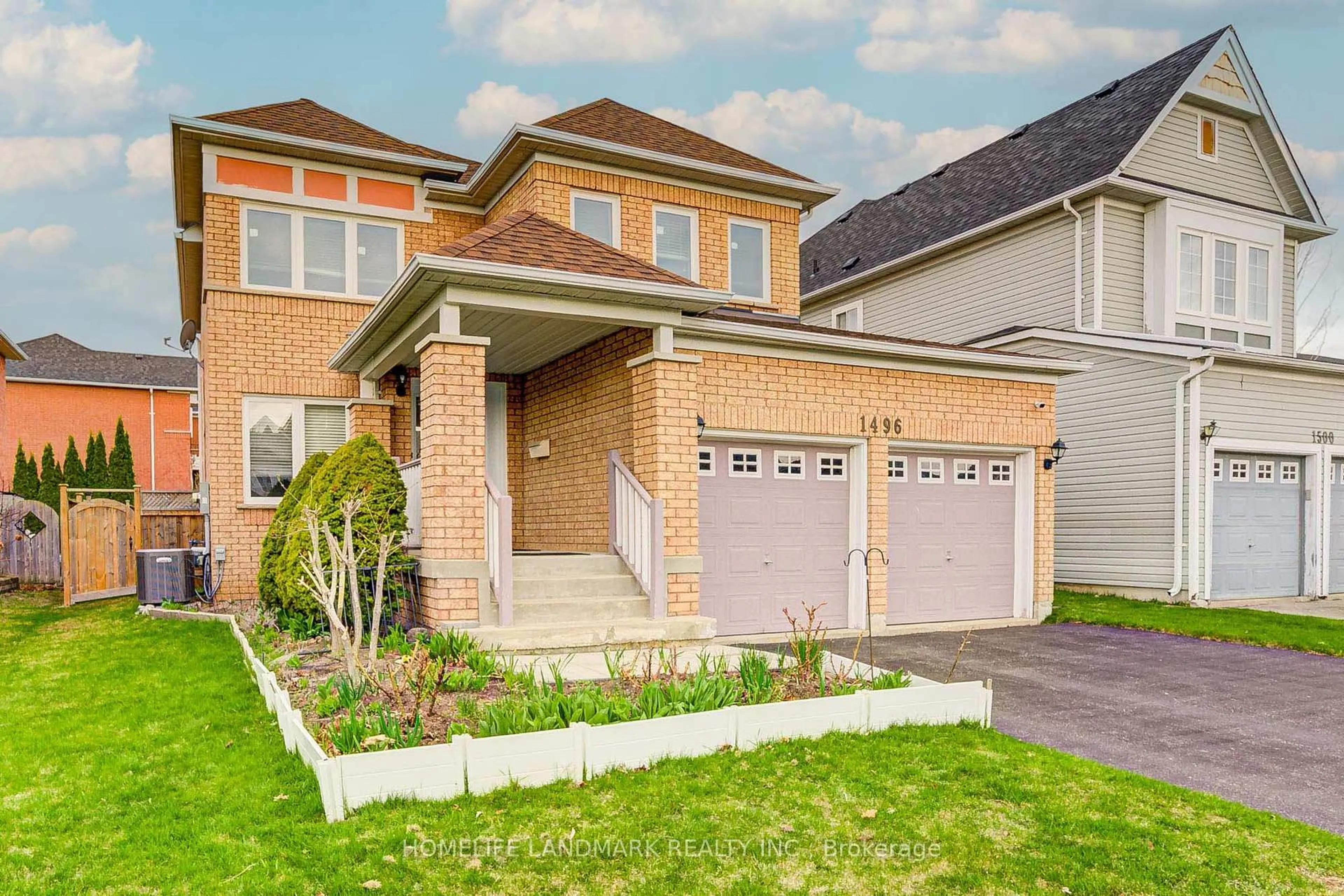 Home with brick exterior material, street for 1496 Grandview St, Oshawa Ontario L1K 2R5