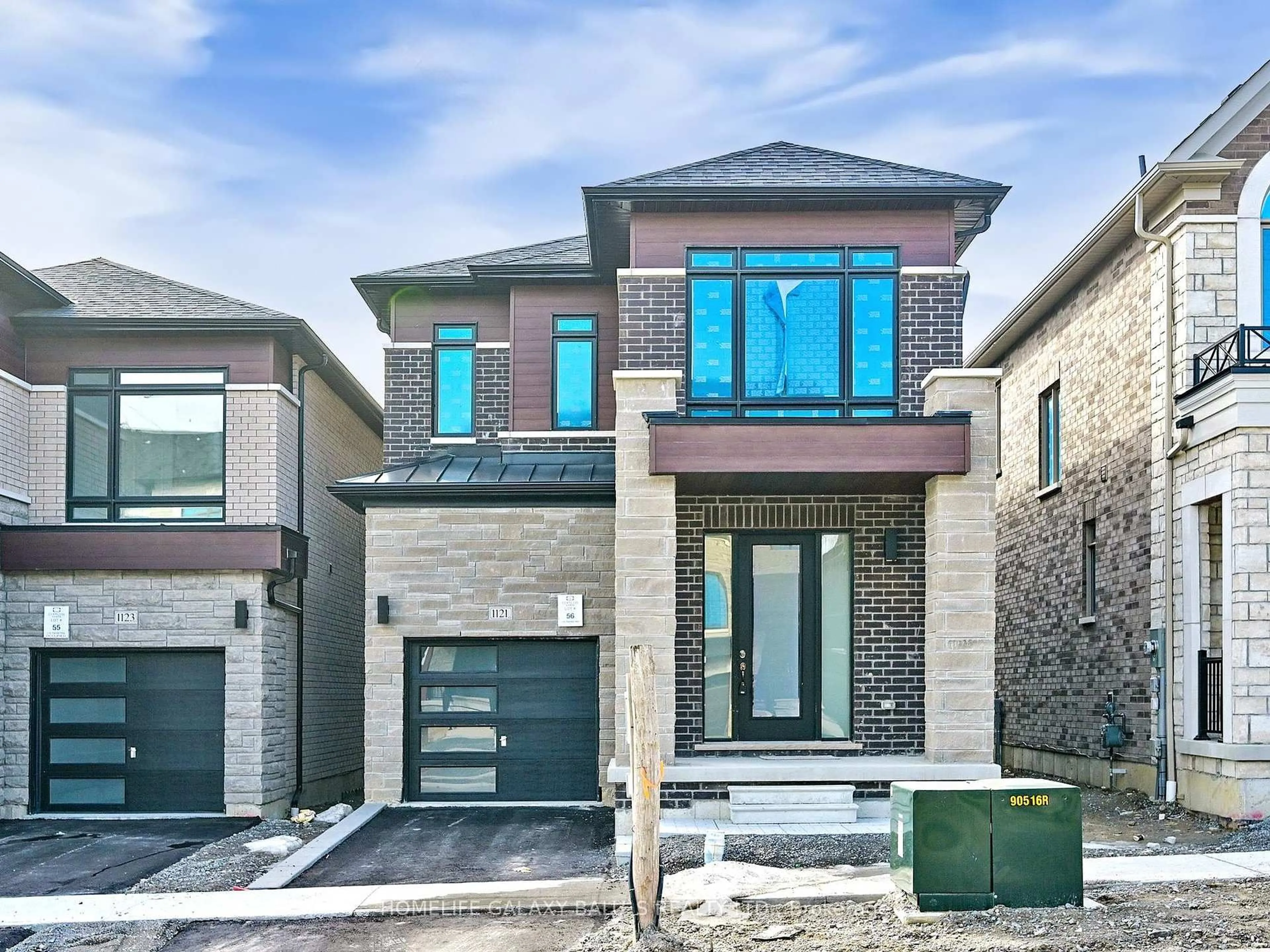 Home with brick exterior material, street for 1121 Pisces Tr, Pickering Ontario L1X 0P8