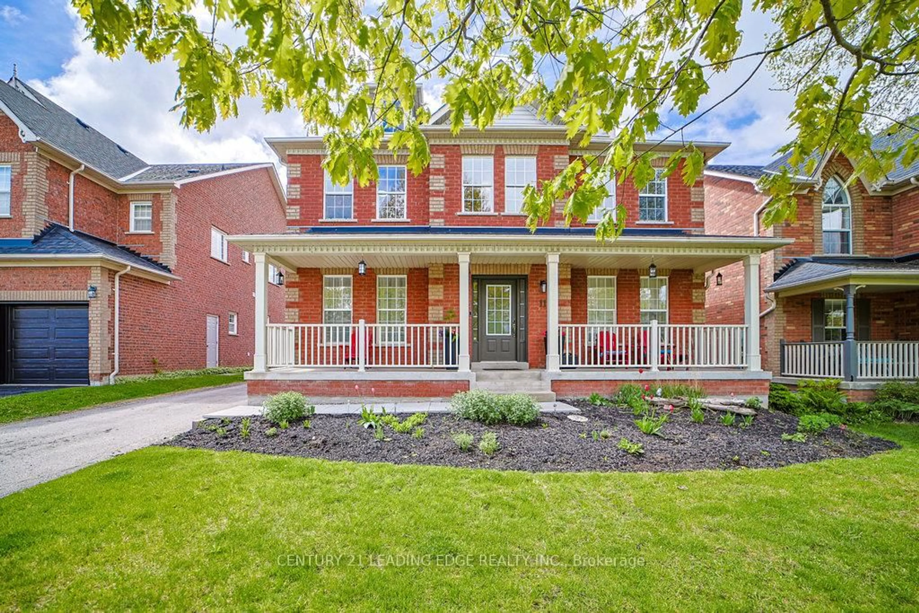 Home with brick exterior material, street for 11 Tavistock Ave, Whitby Ontario L1M 2E3