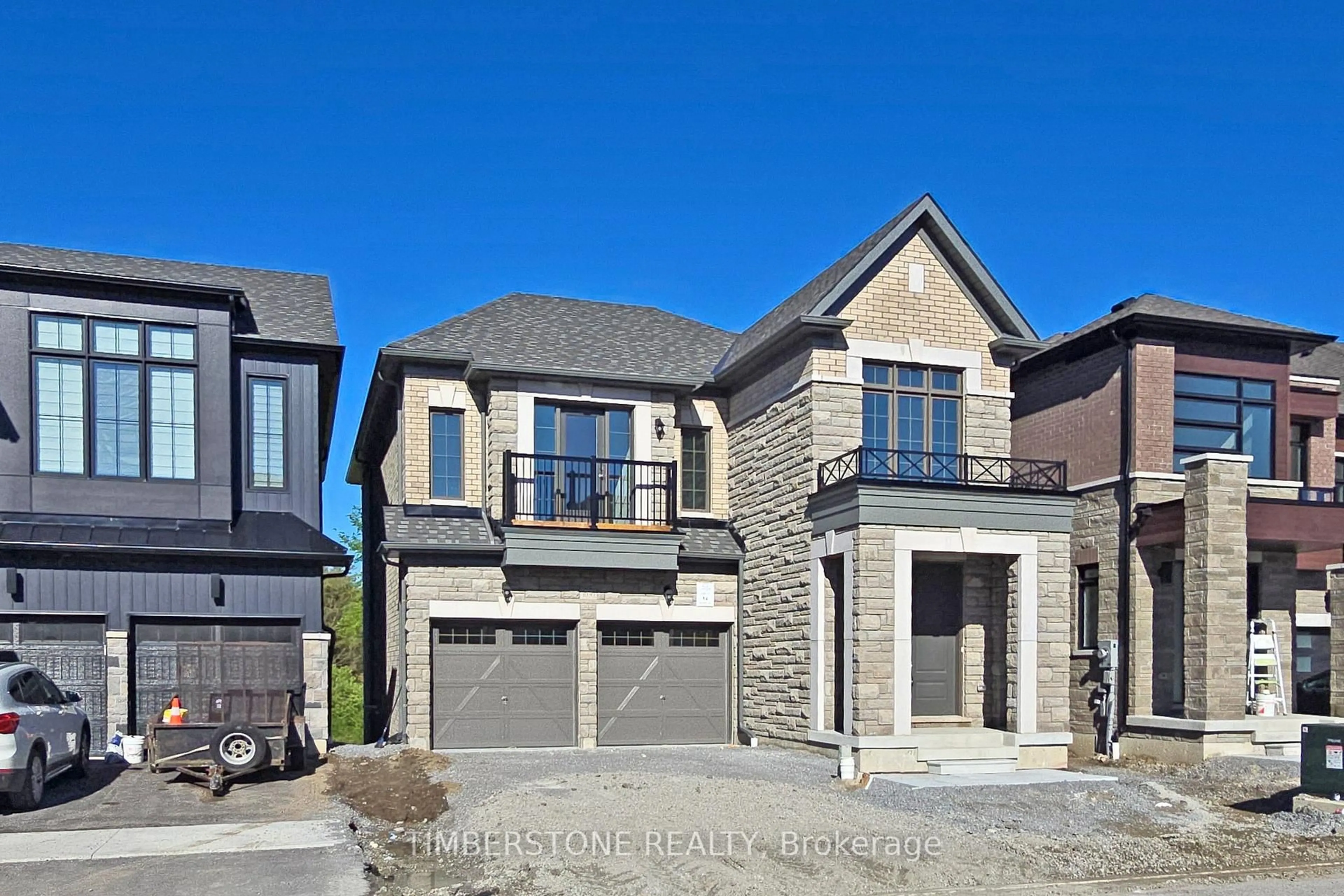 Home with brick exterior material, street for 1030 Pisces Tr, Pickering Ontario L1X 0P7
