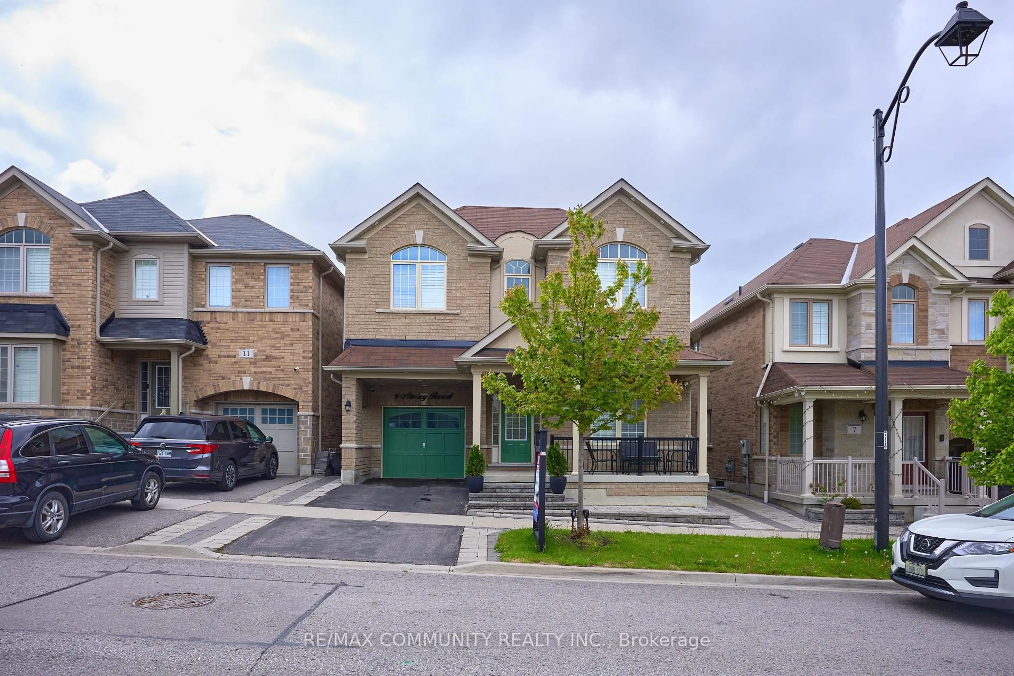Home with brick exterior material, street for 9 Ainley Rd, Ajax Ontario L1Z 0S4