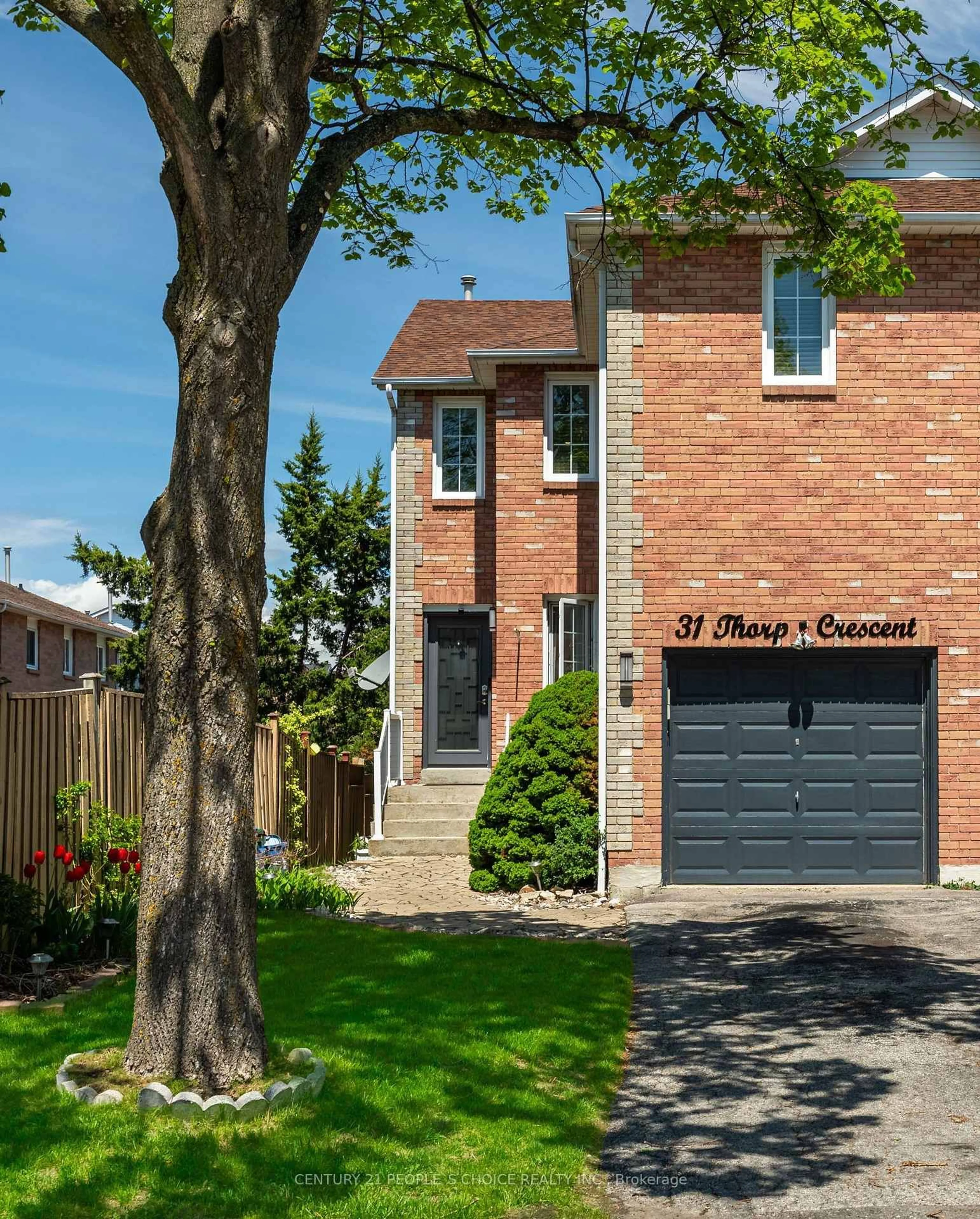 Home with brick exterior material, street for 31 Thorp Cres, Ajax Ontario L1T 3T1