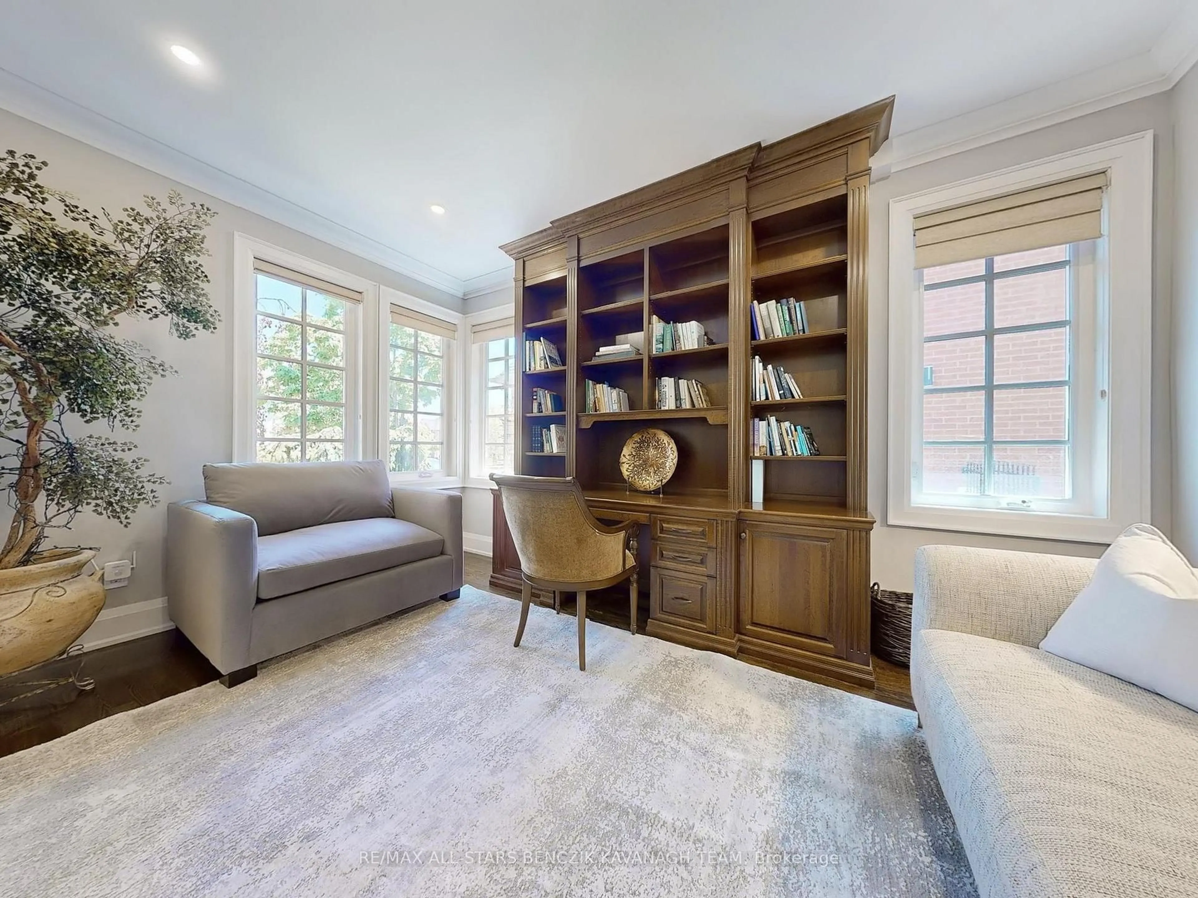 Living room with furniture, unknown for 117 Sandcherry Crt, Pickering Ontario L1V 6V8