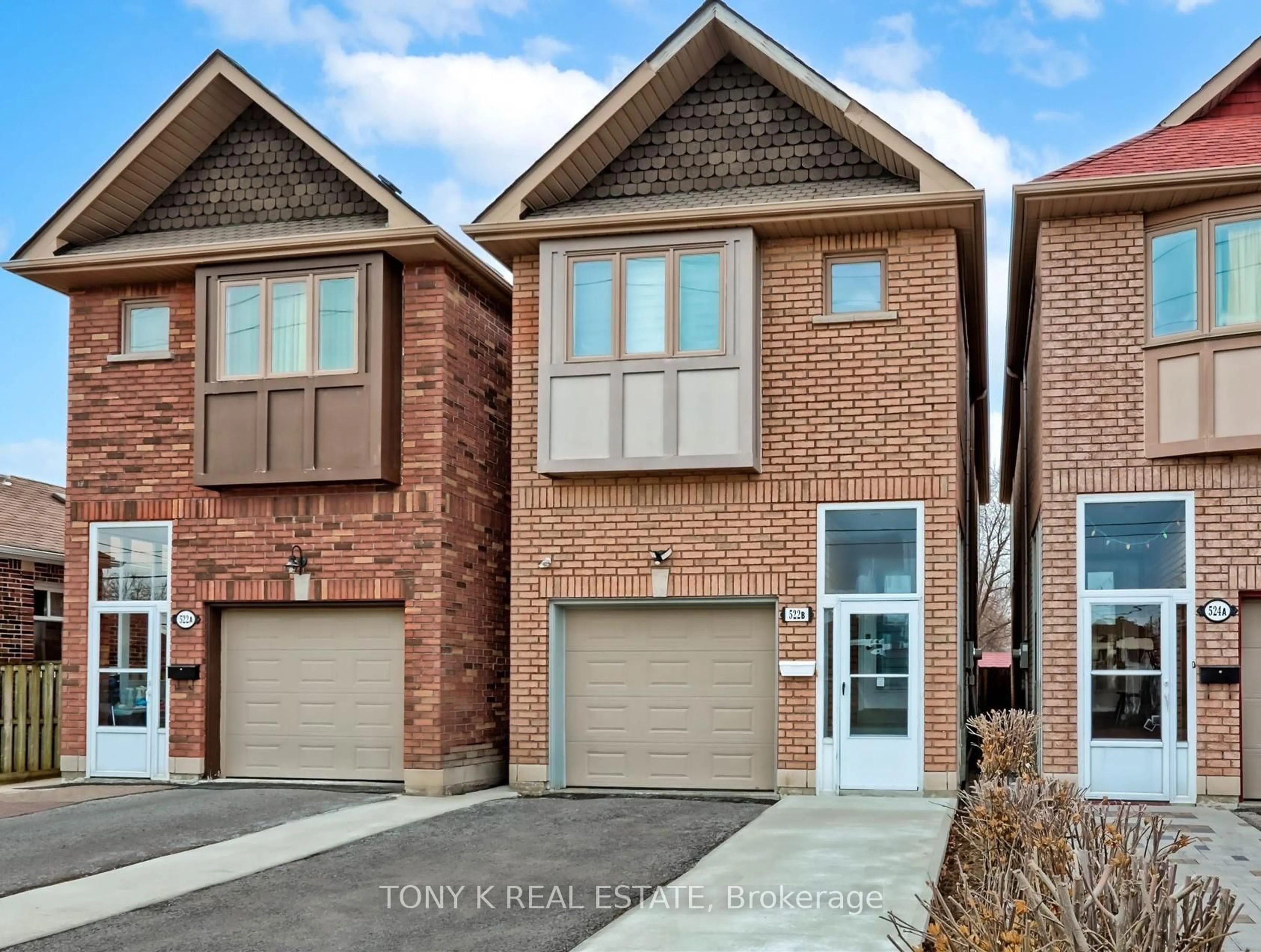Home with brick exterior material, street for 522 B Birchmount Rd, Toronto Ontario M1K 1N8