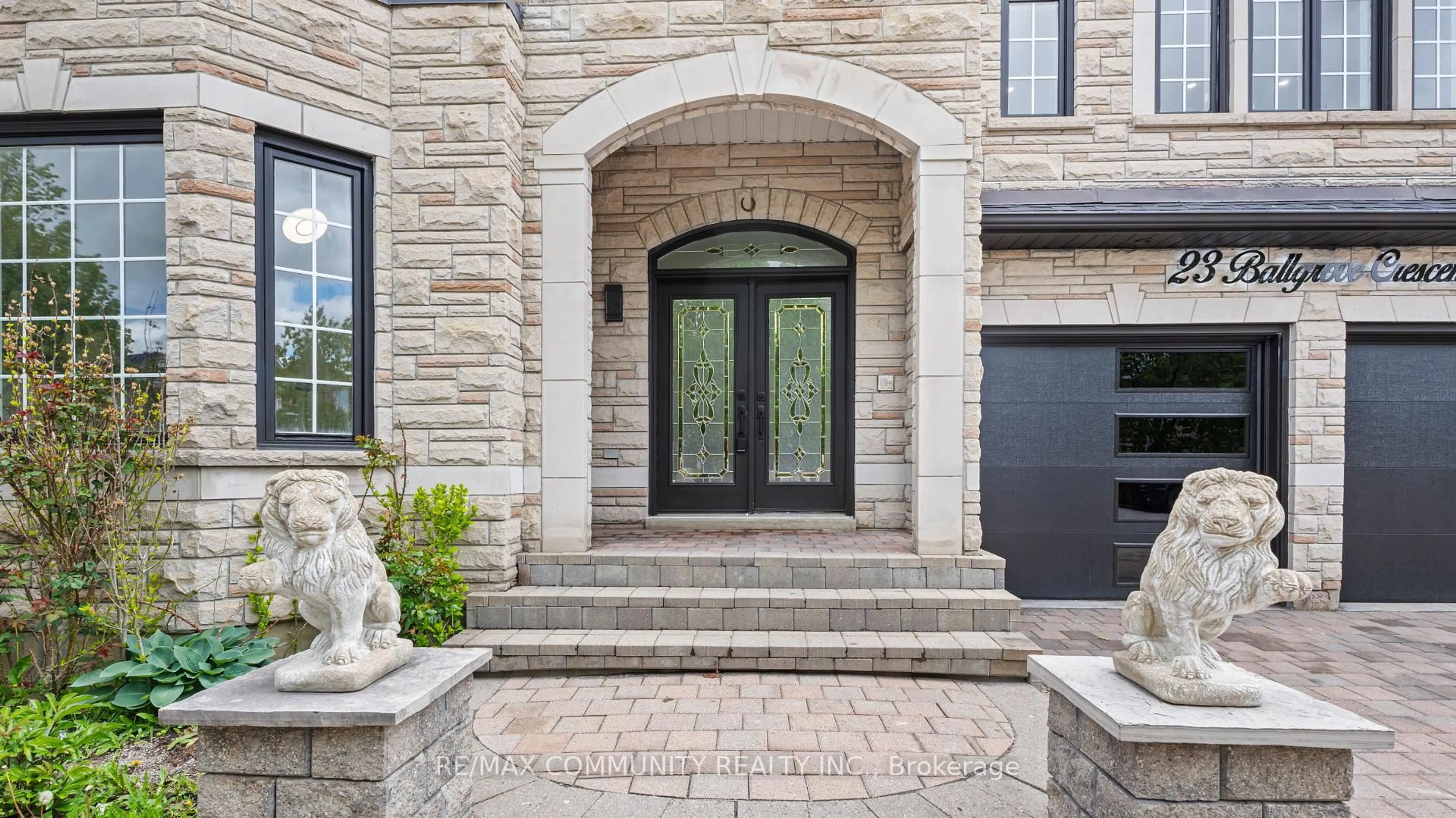 Home with brick exterior material, street for 23 Ballgrove Cres, Ajax Ontario L1T 4Z3