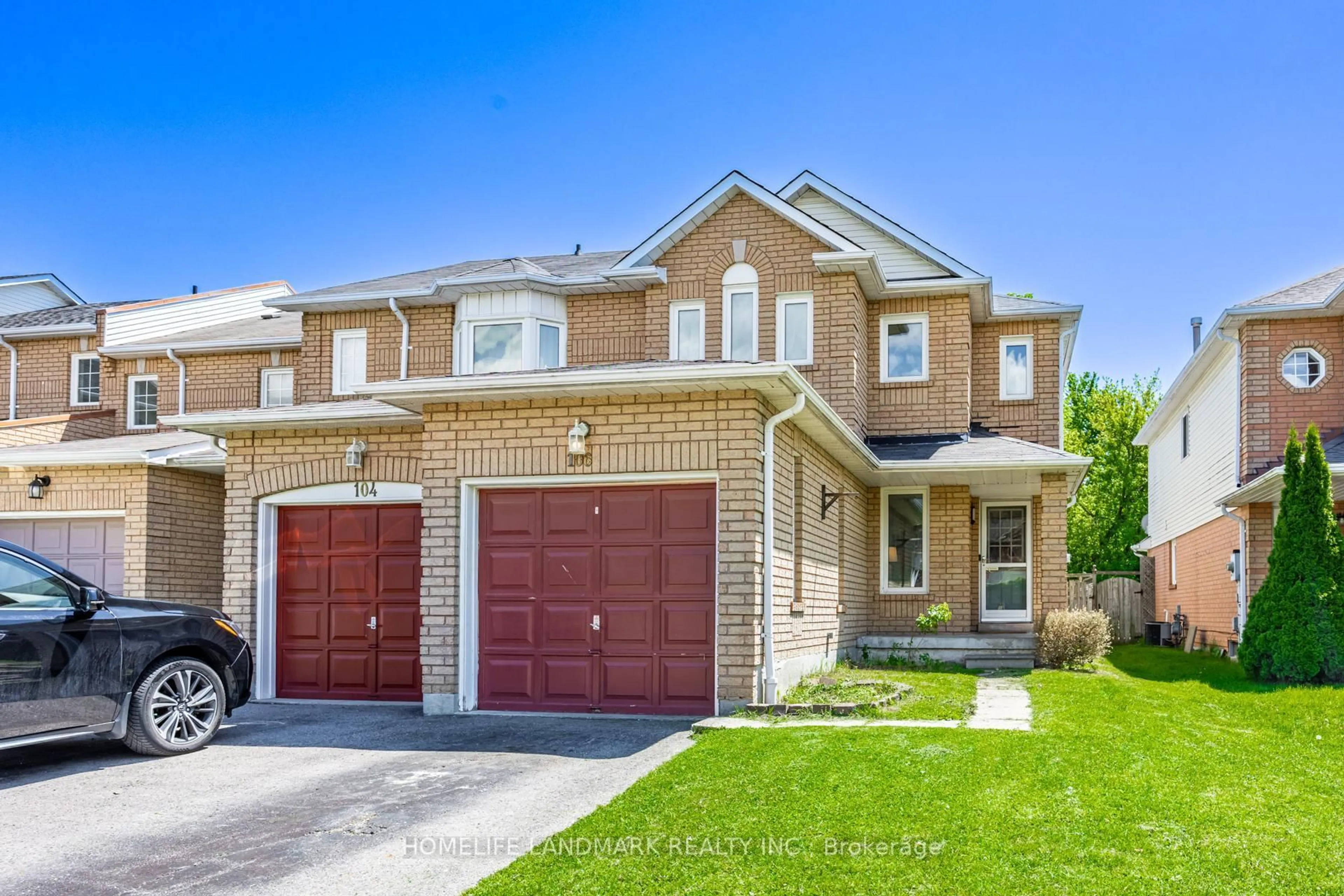 Home with brick exterior material, street for 106 Creekwood Cres, Whitby Ontario L1R 2K4