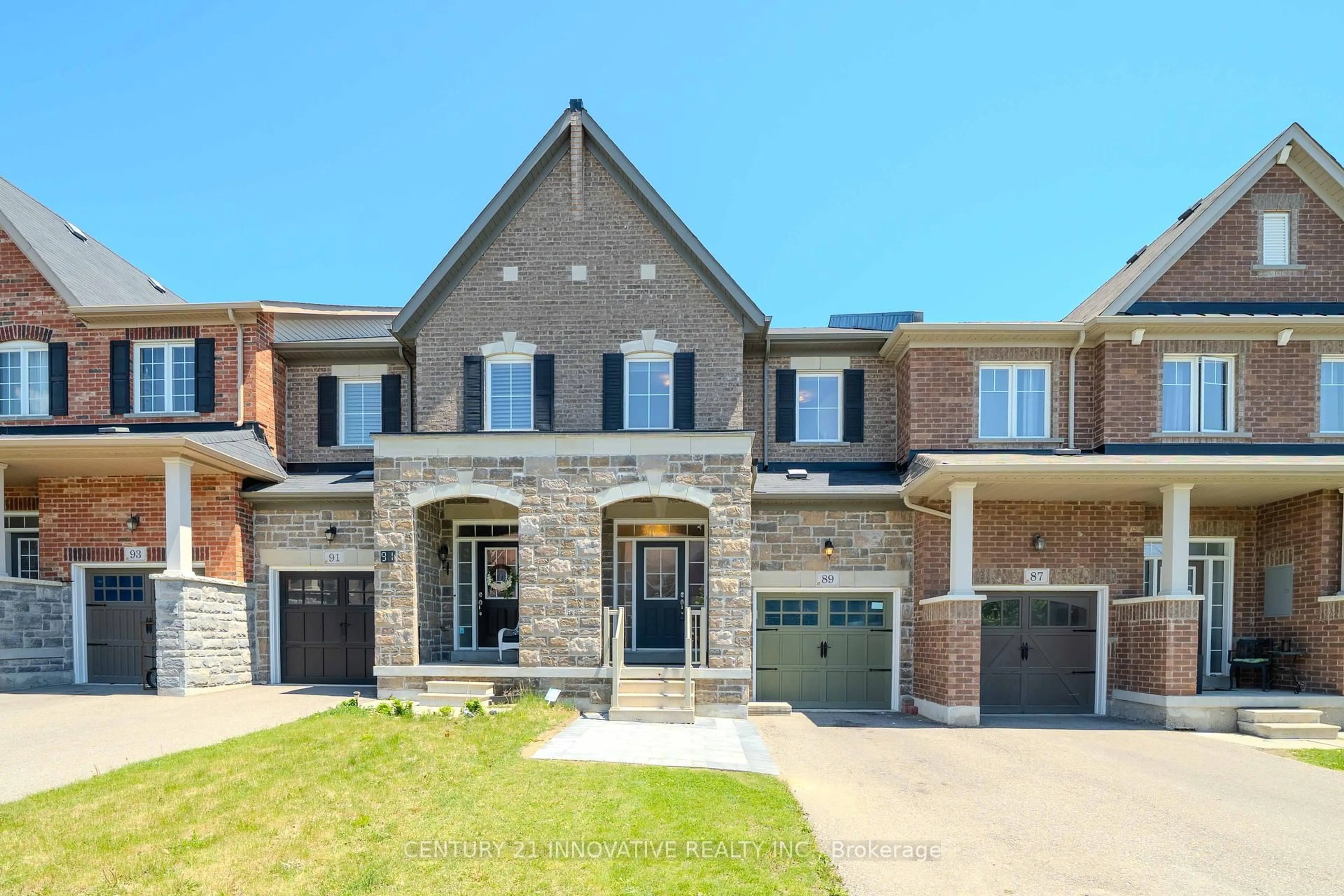 Home with brick exterior material, street for 89 Cathedral Dr, Whitby Ontario L1R 3L9