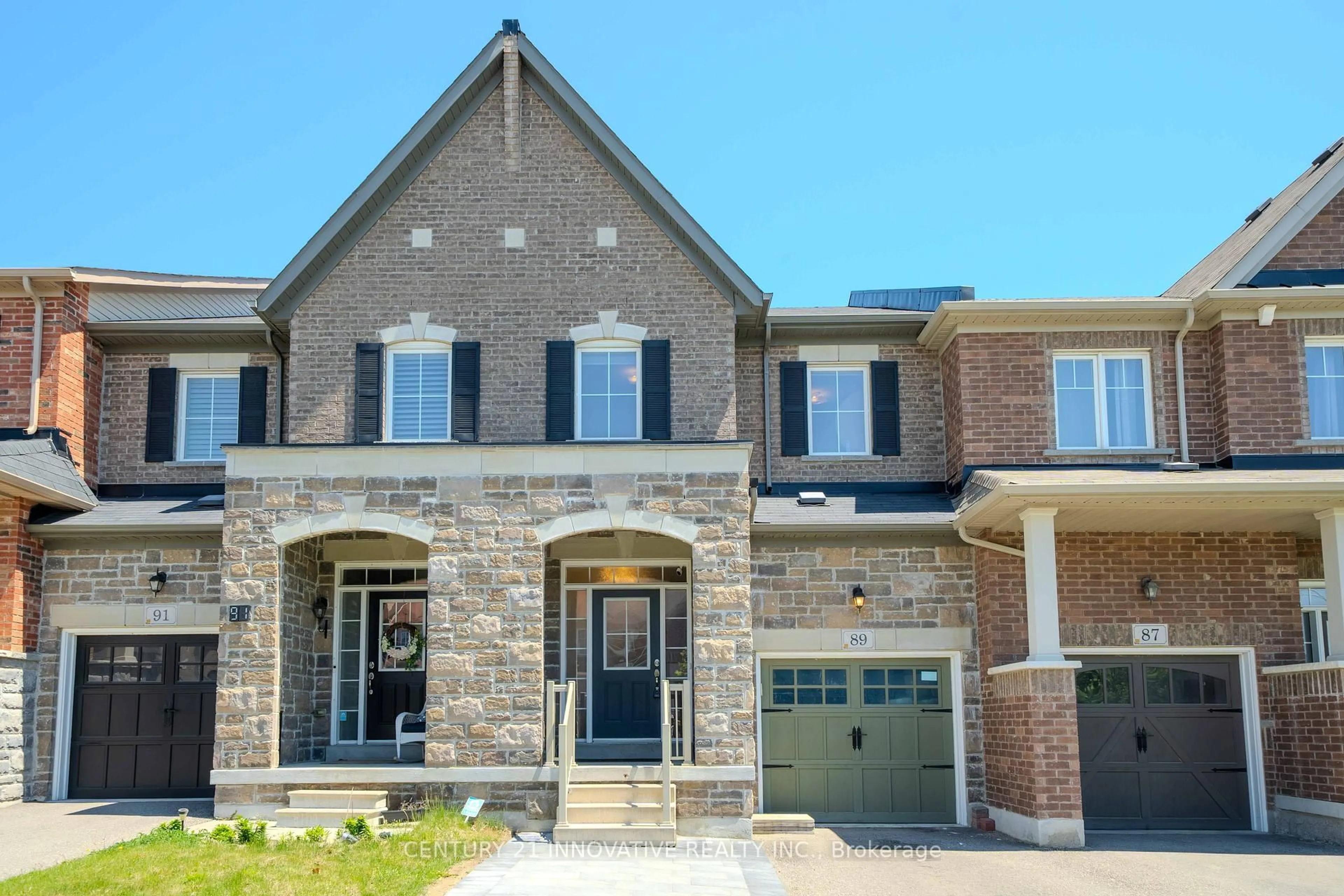 Home with brick exterior material, street for 89 Cathedral Dr, Whitby Ontario L1R 3L9