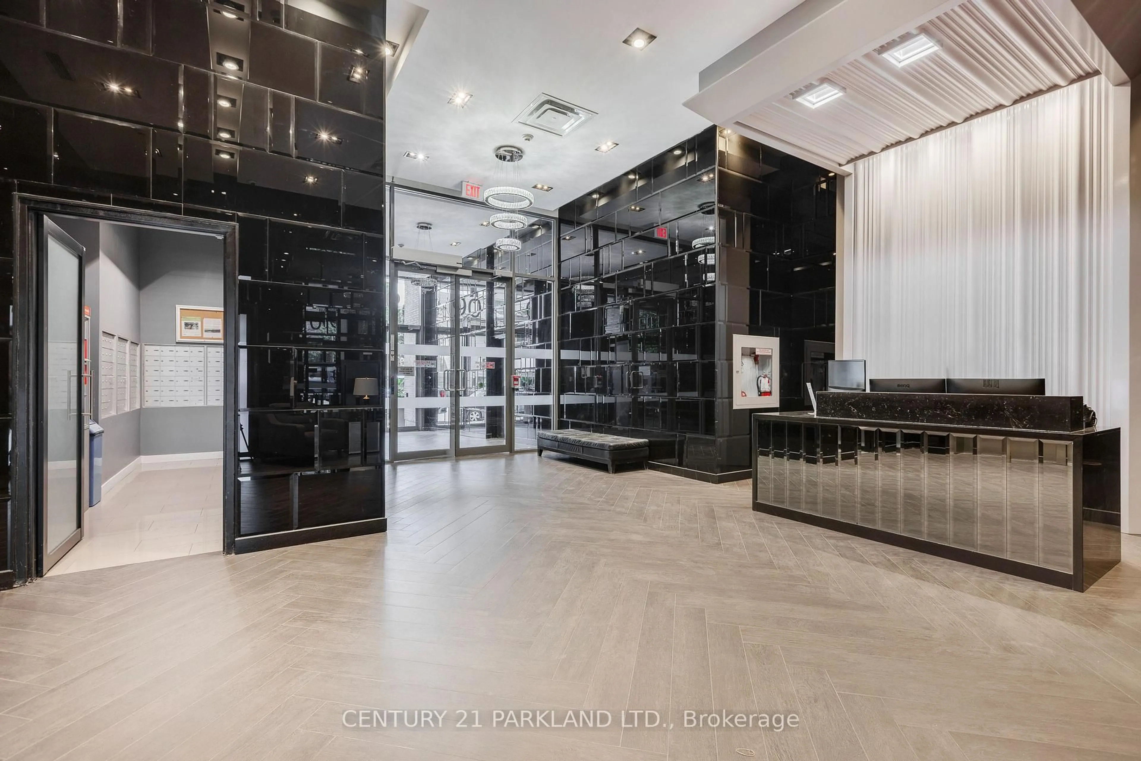 Indoor foyer for 90 Broadview Ave #720, Toronto Ontario M4M 0A7