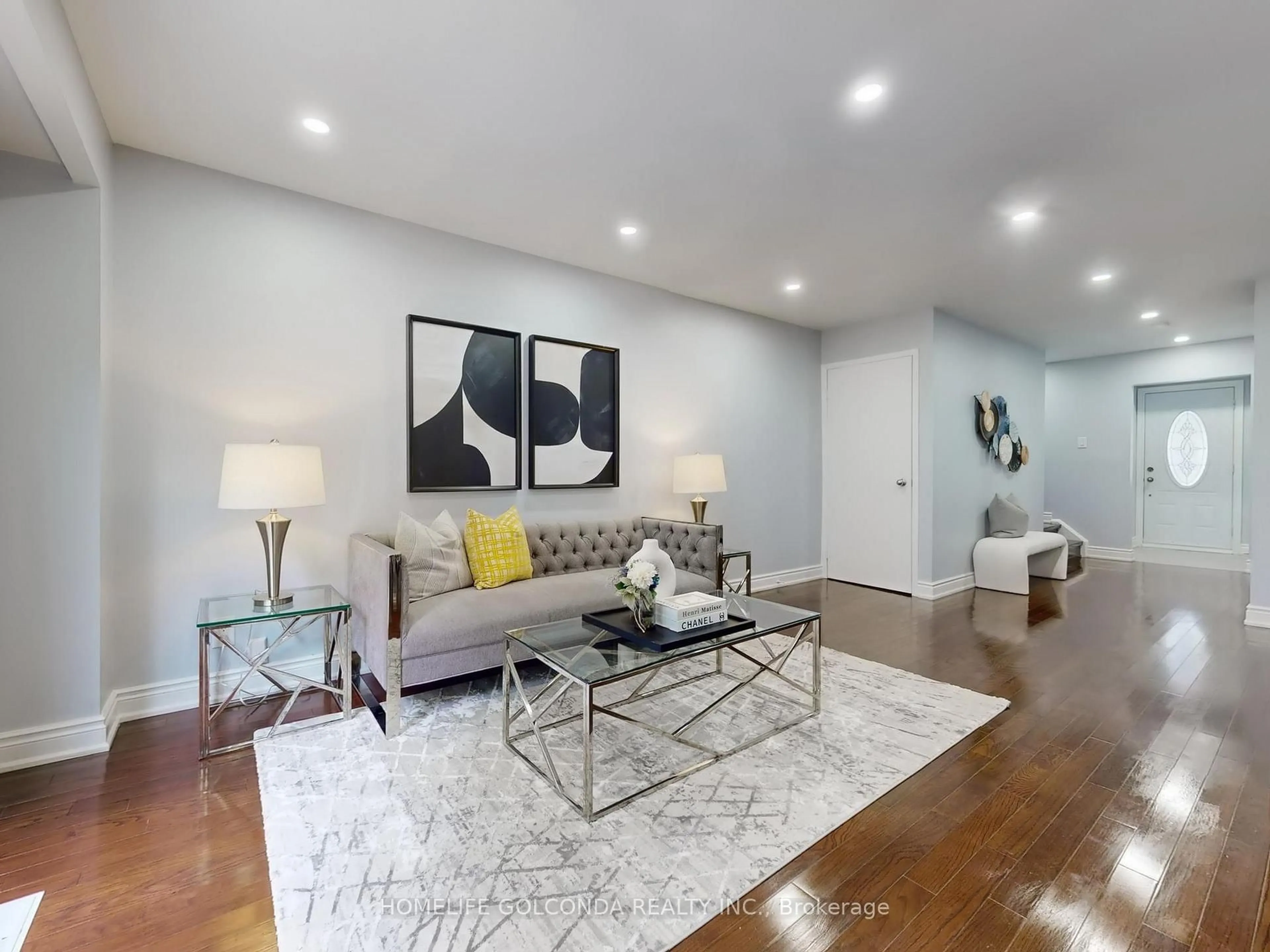Living room with furniture, unknown for 54 Homedale Dr, Toronto Ontario M1V 1M2