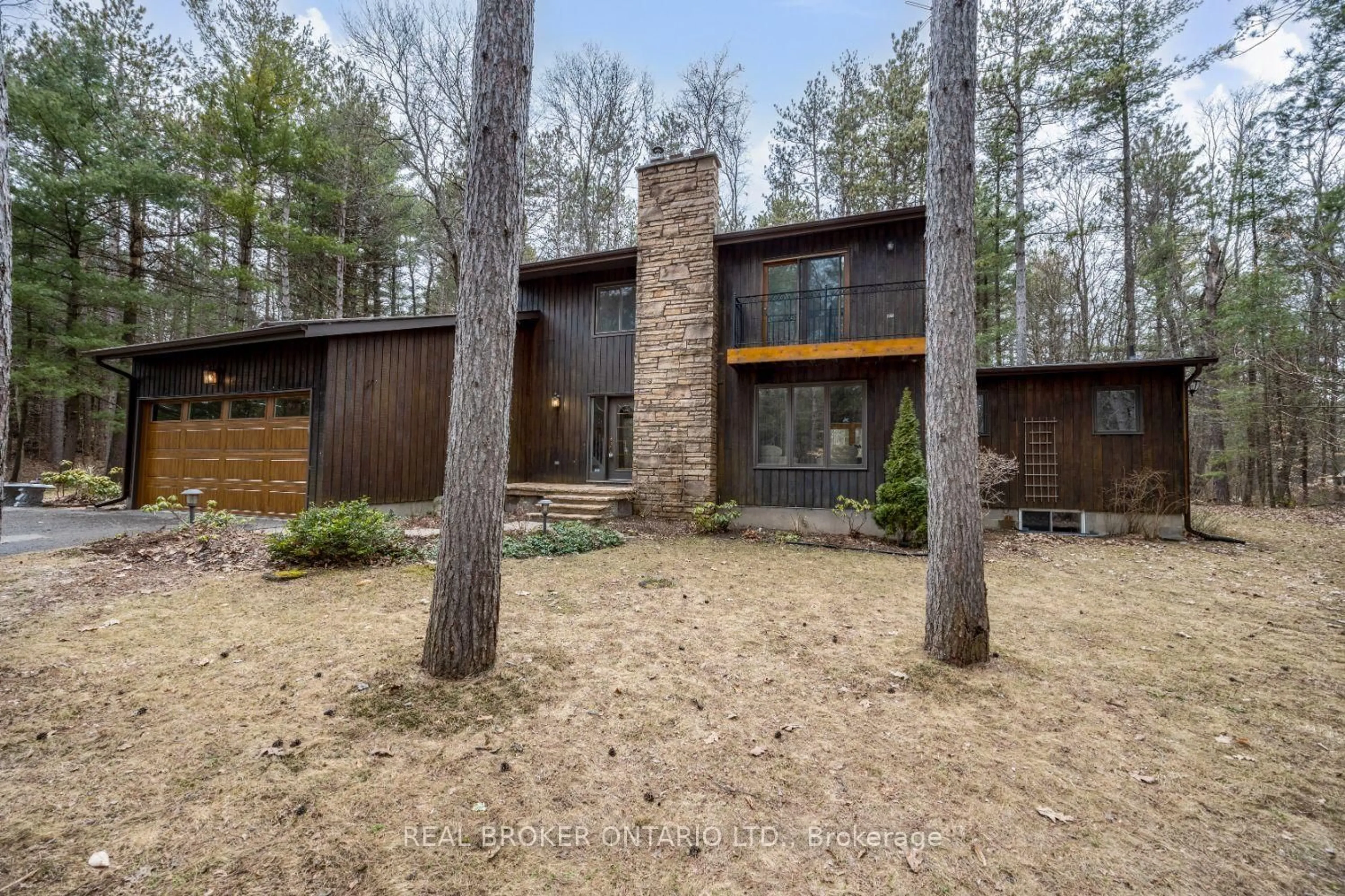 Home with brick exterior material, forest/trees view for 2154 Concession Rd 10 N/A, Clarington Ontario L0B 1B0
