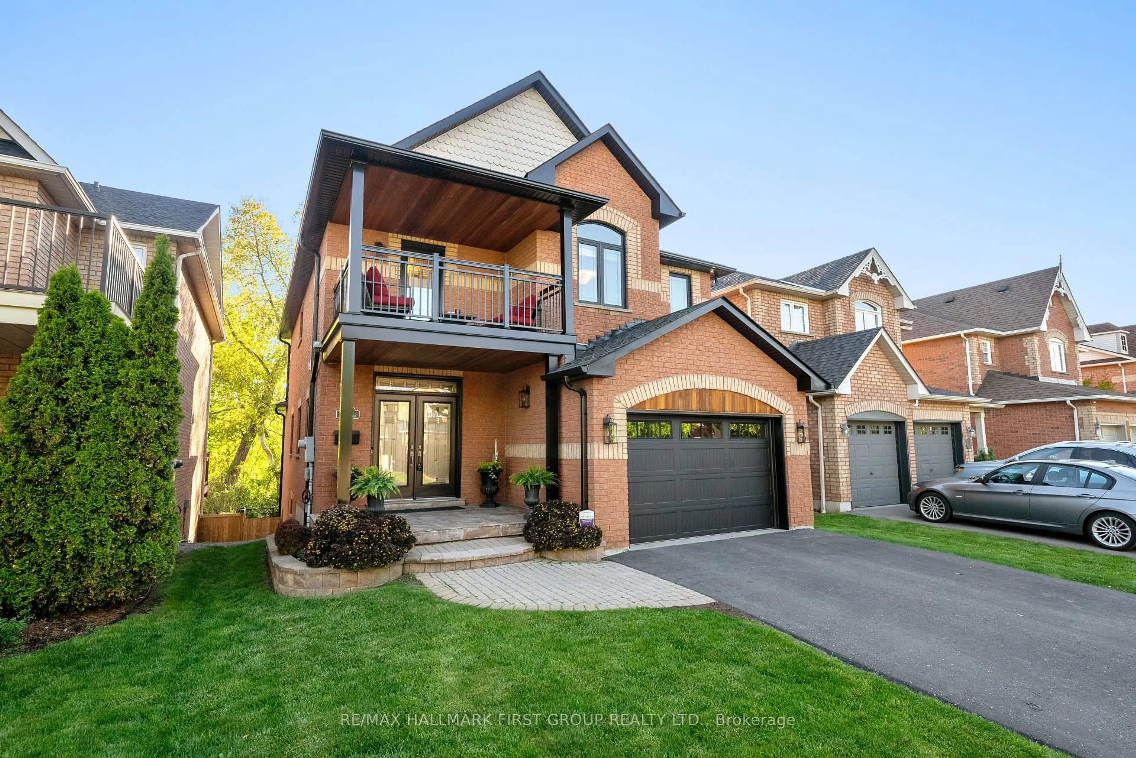 Home with brick exterior material, street for 78 Marjoram Dr, Ajax Ontario L1S 7P4