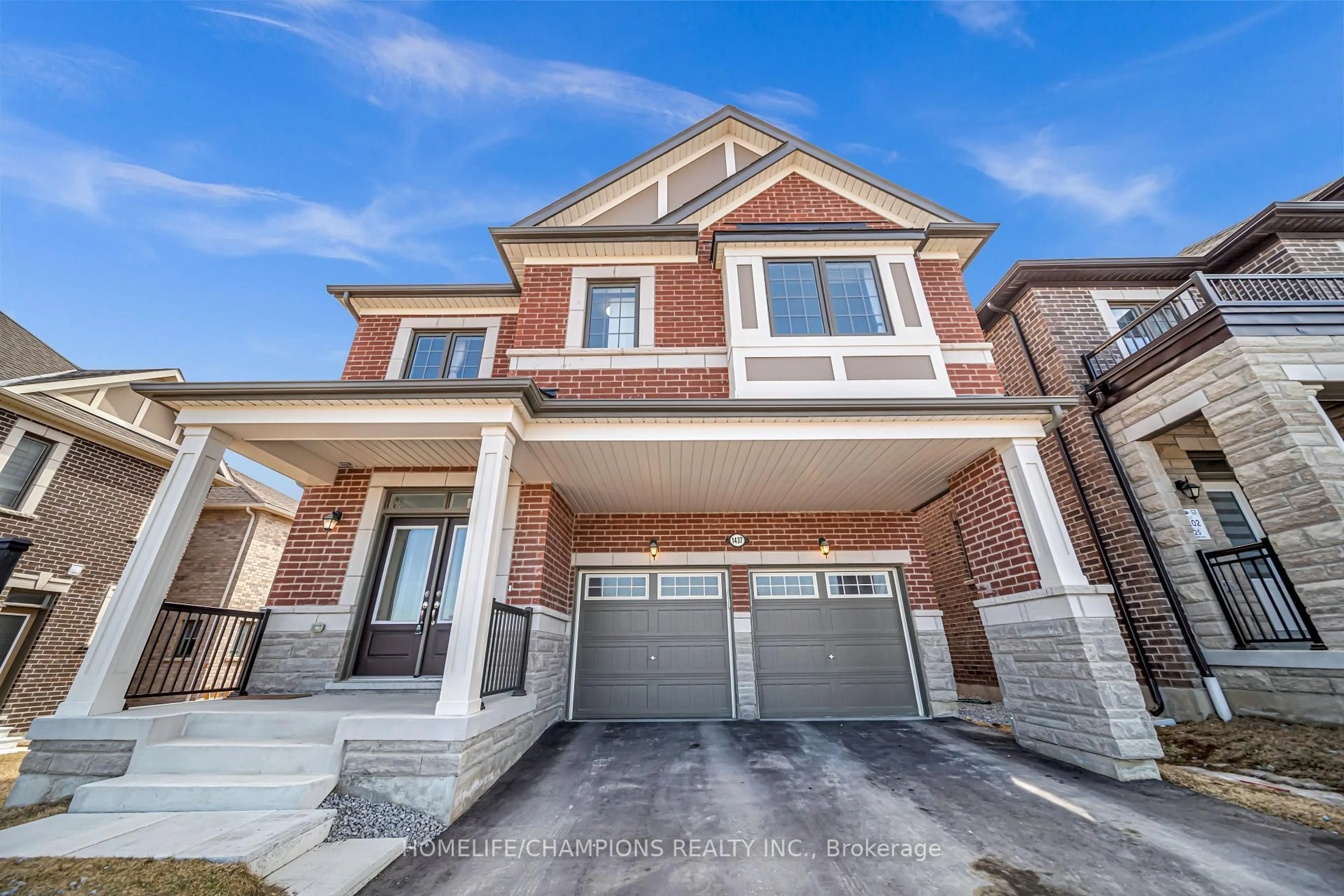 Home with brick exterior material, street for 1437 Kerrydale Ave, Pickering Ontario L1X 0M9